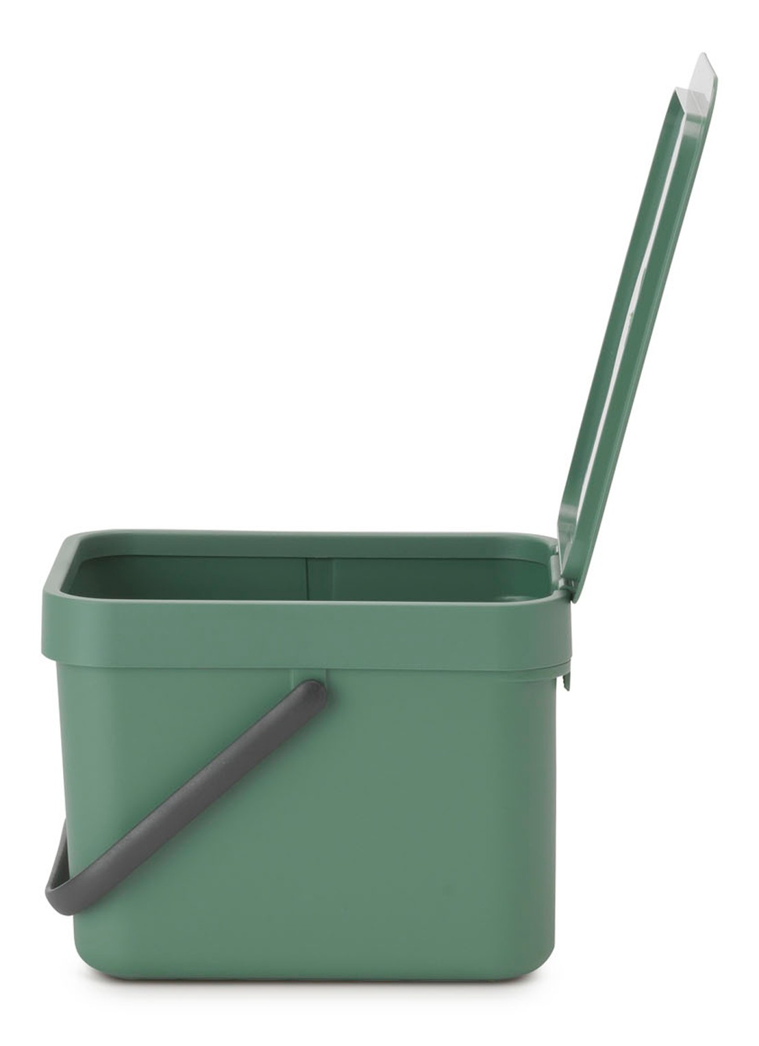 Brabantia Sort & Go prullenbak 6 liter - detail 4 olijfgroen