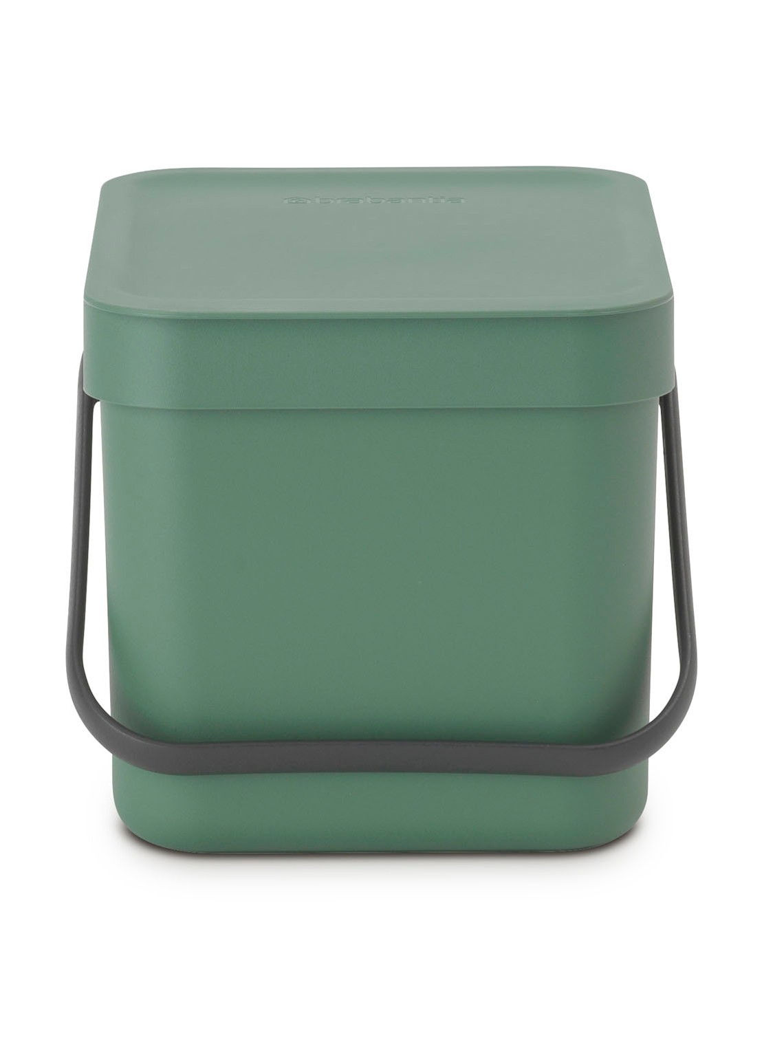 Brabantia Sort & Go prullenbak 6 liter - voorkant 5 olijfgroen