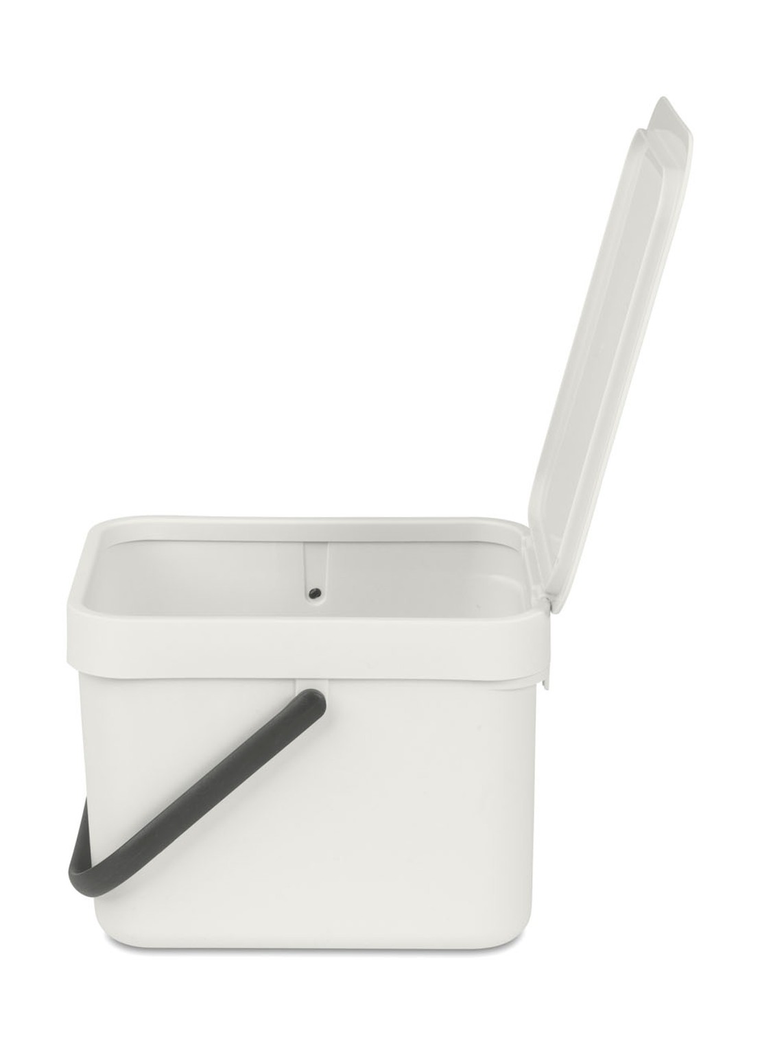 Brabantia Sort & Go prullenbak 6 liter - detail 4 wit