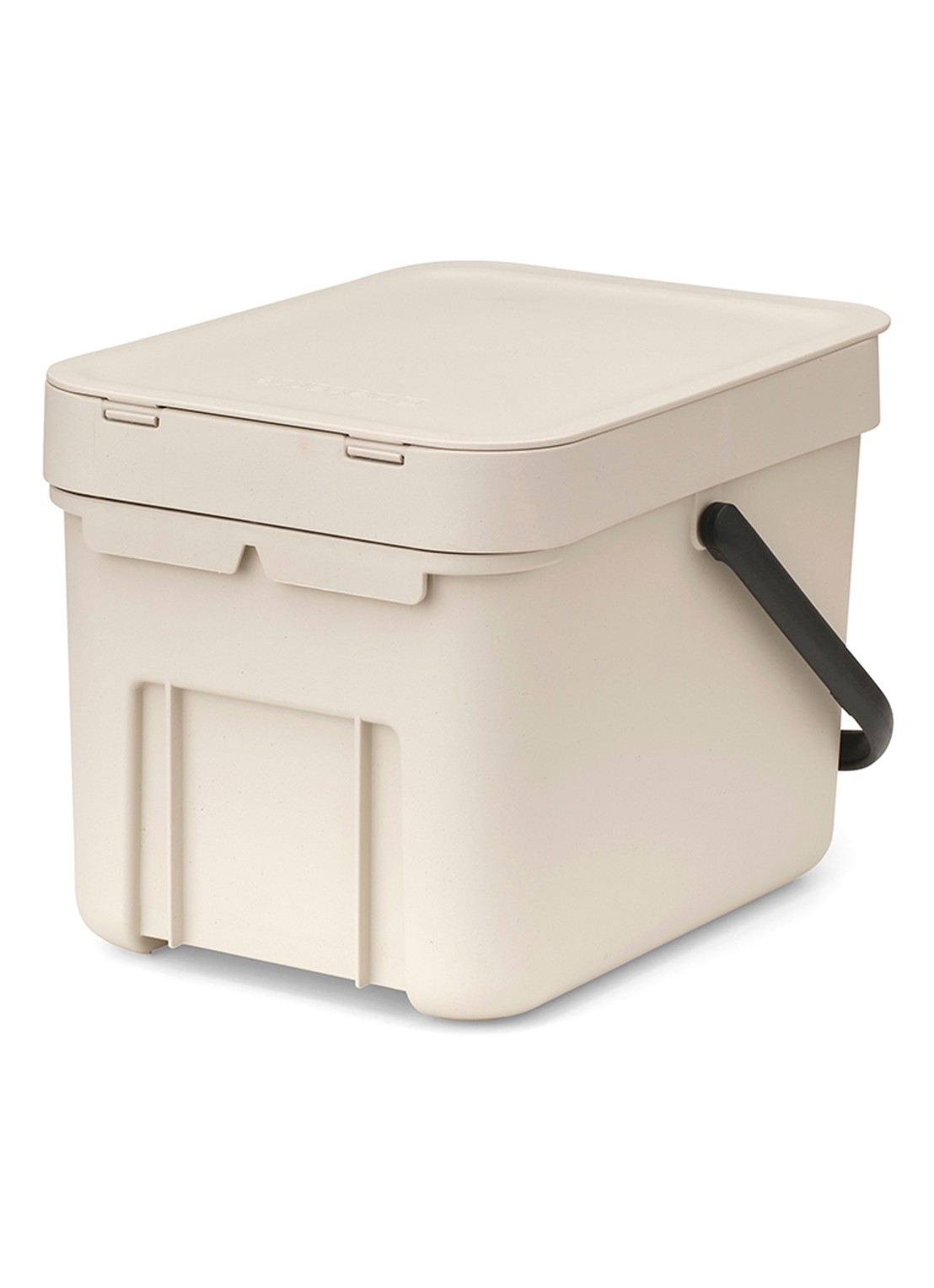 Brabantia Sort & Go prullenbak 6 liter - achterkant 6 beige