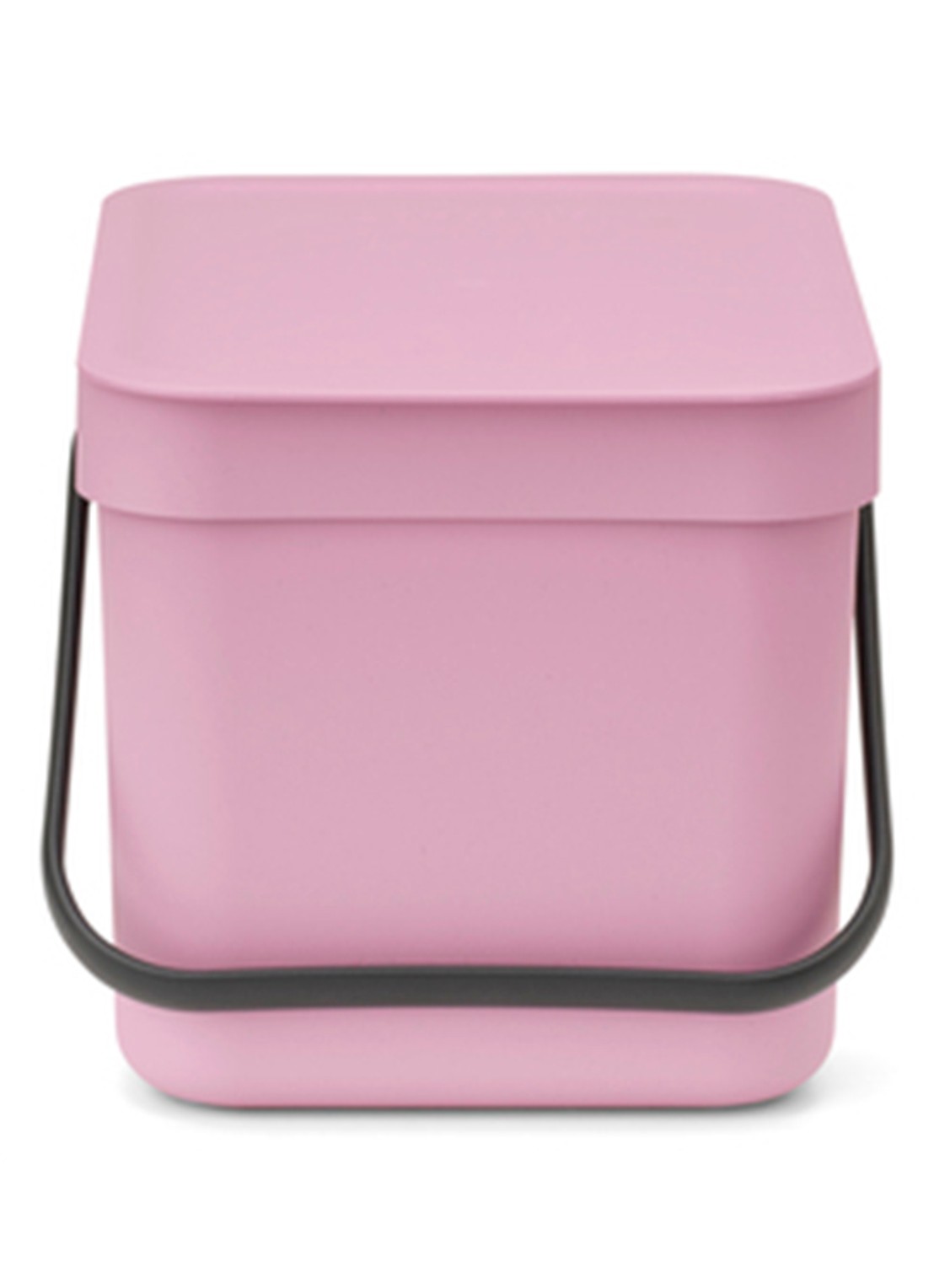 Brabantia Sort & Go prullenbak 6 liter - voorkant donkerroze