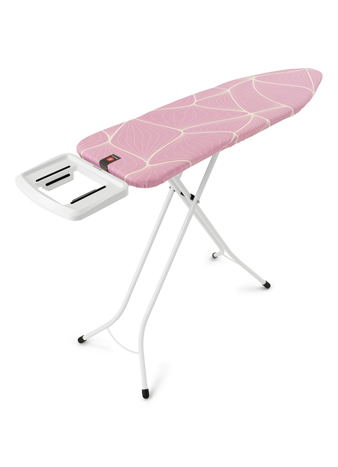 Brabantia Strijkplank B met strijkijzerhouder 124 x 38 cm  - achterkant wit