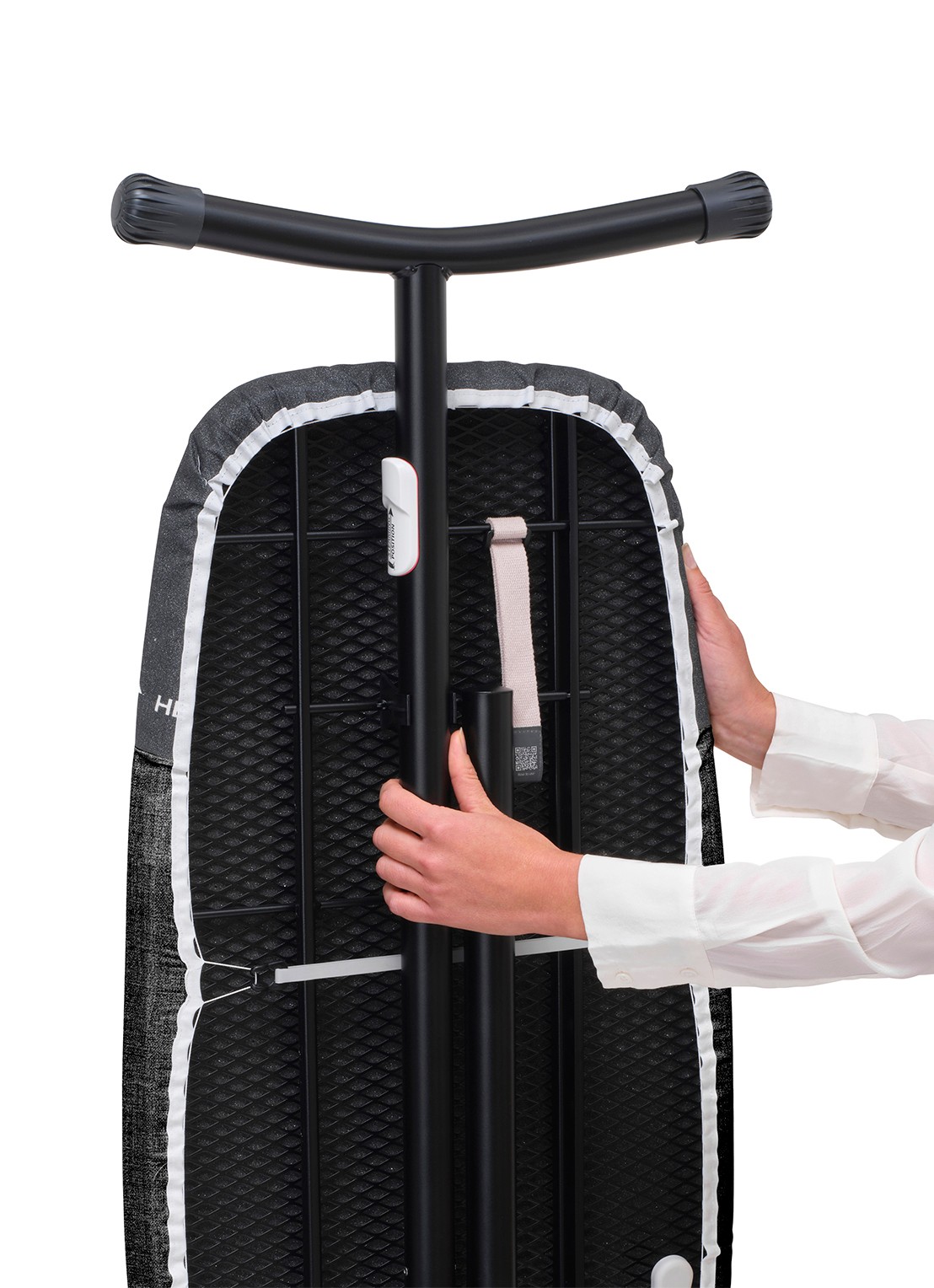 Brabantia Strijkplank en stoombord D 2 in 1 135 x 45 cm - detail 6 zwart
