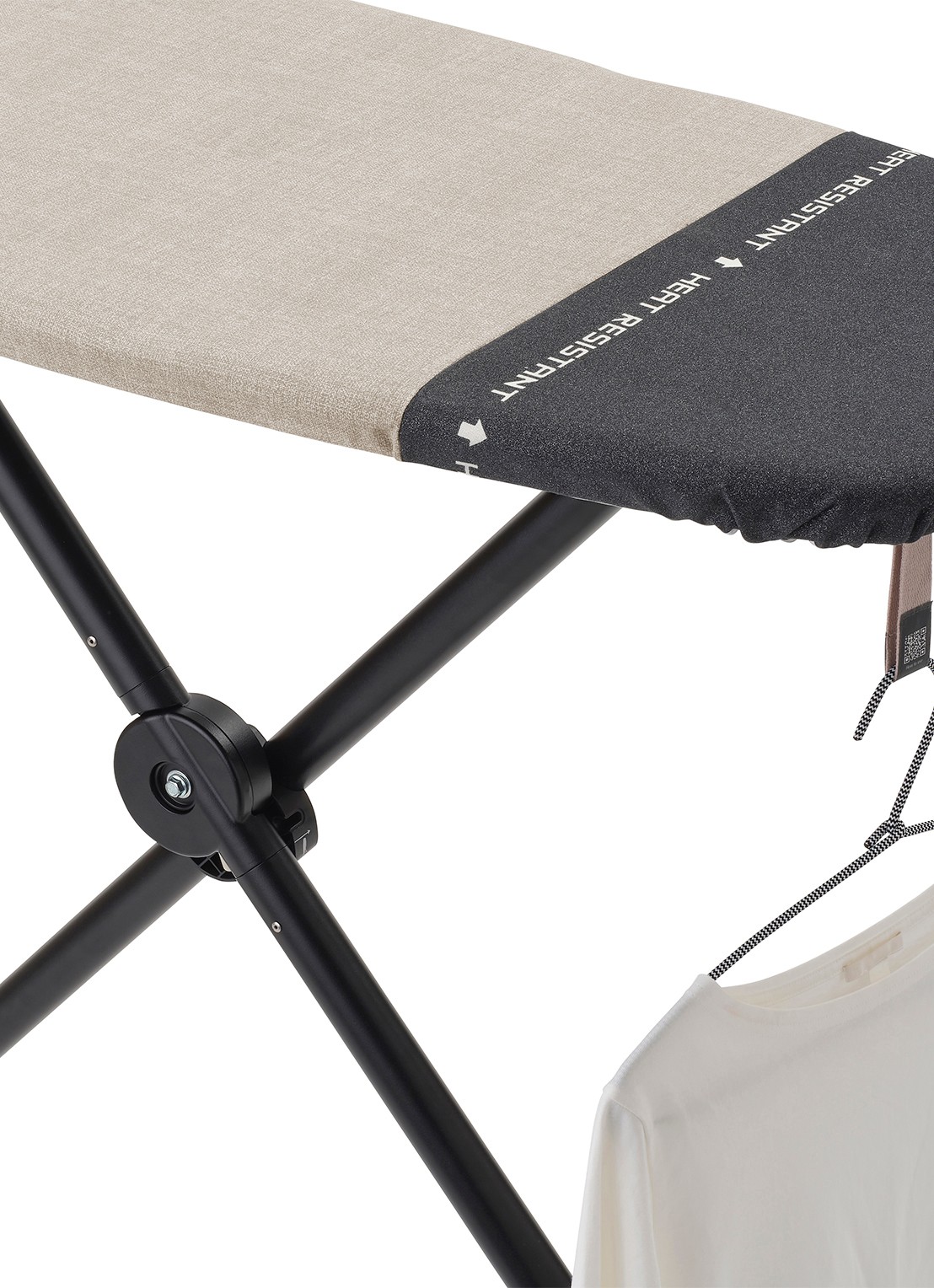 Brabantia Strijkplank en stoombord D 2 in 1 135 x 45 cm - detail 3 middengrijs
