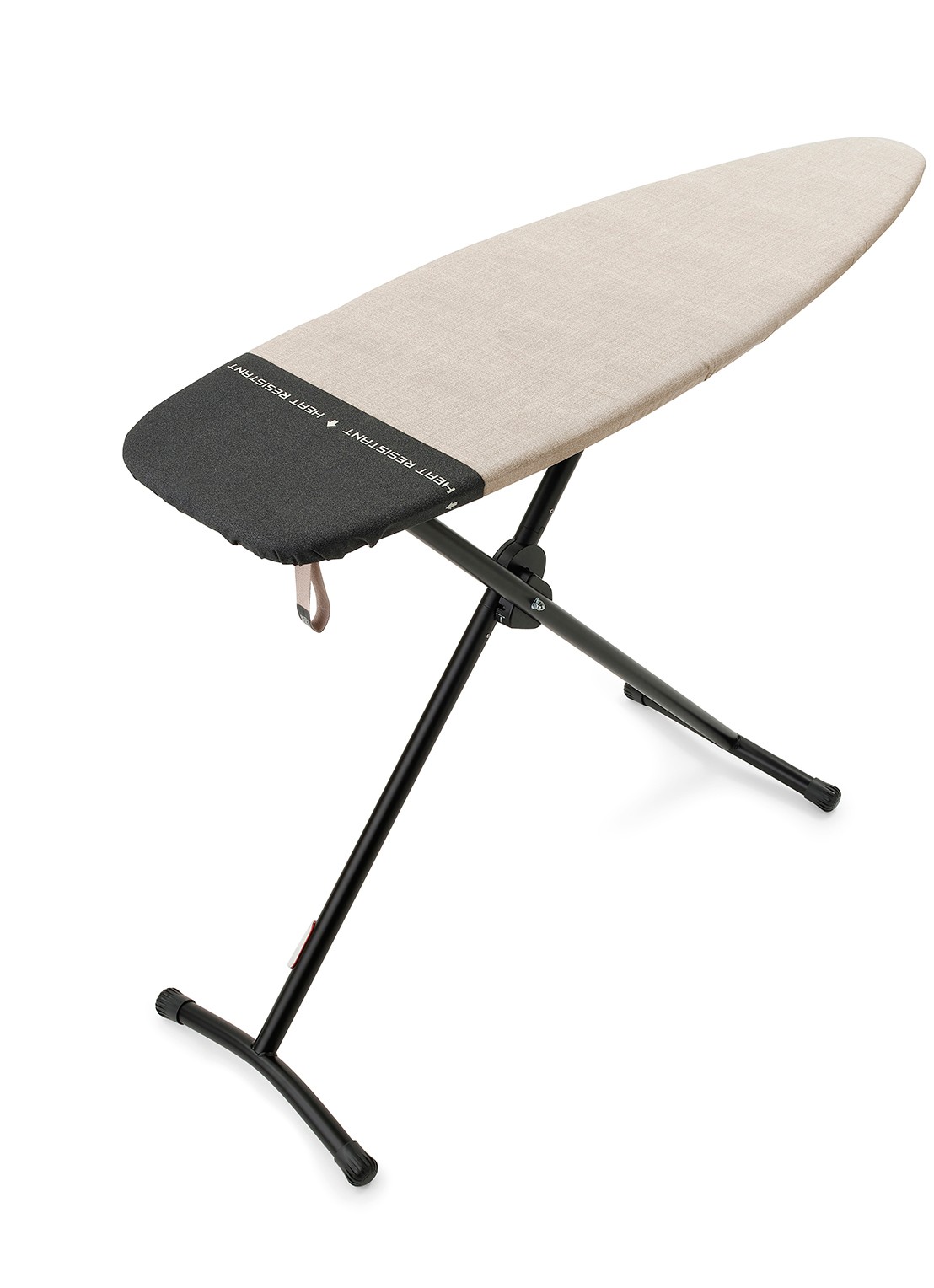 Brabantia Strijkplank en stoombord D 2 in 1 135 x 45 cm - voorkant 8 middengrijs