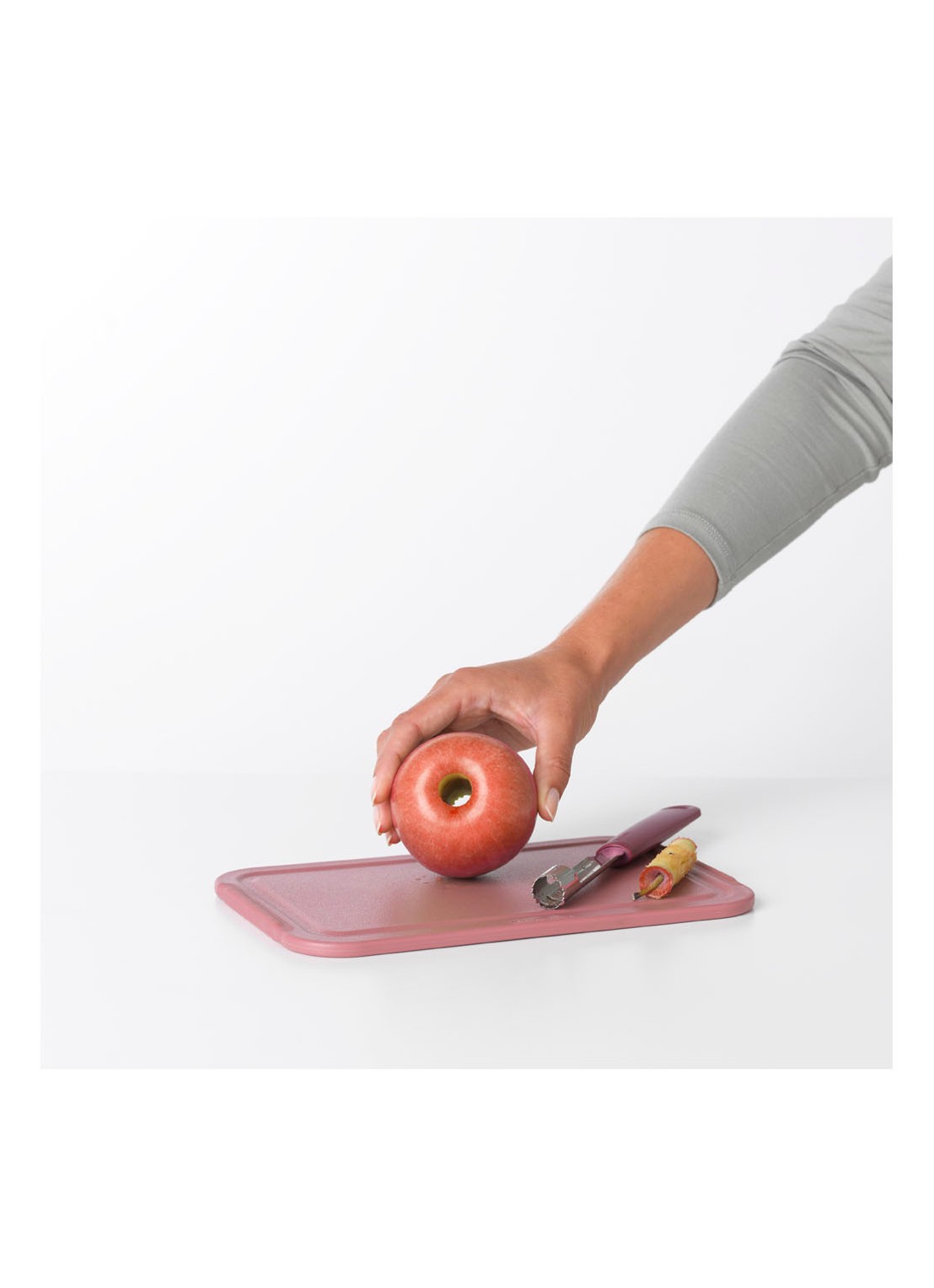 Brabantia TASTY+ appelboor - voorkant 5 aubergine