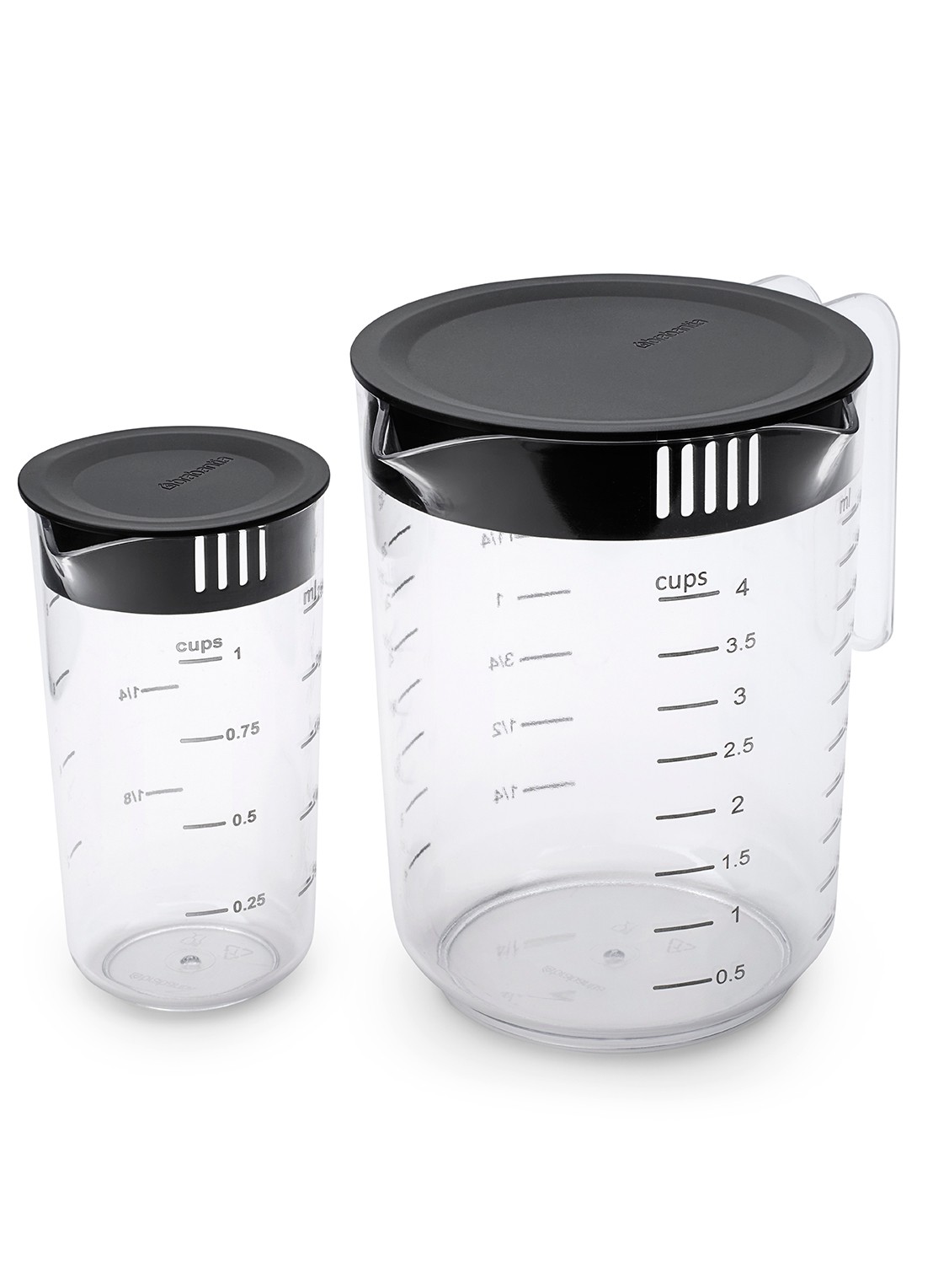 Brabantia  Tasty+ maatbeker set van 2 - detail 3 grijs