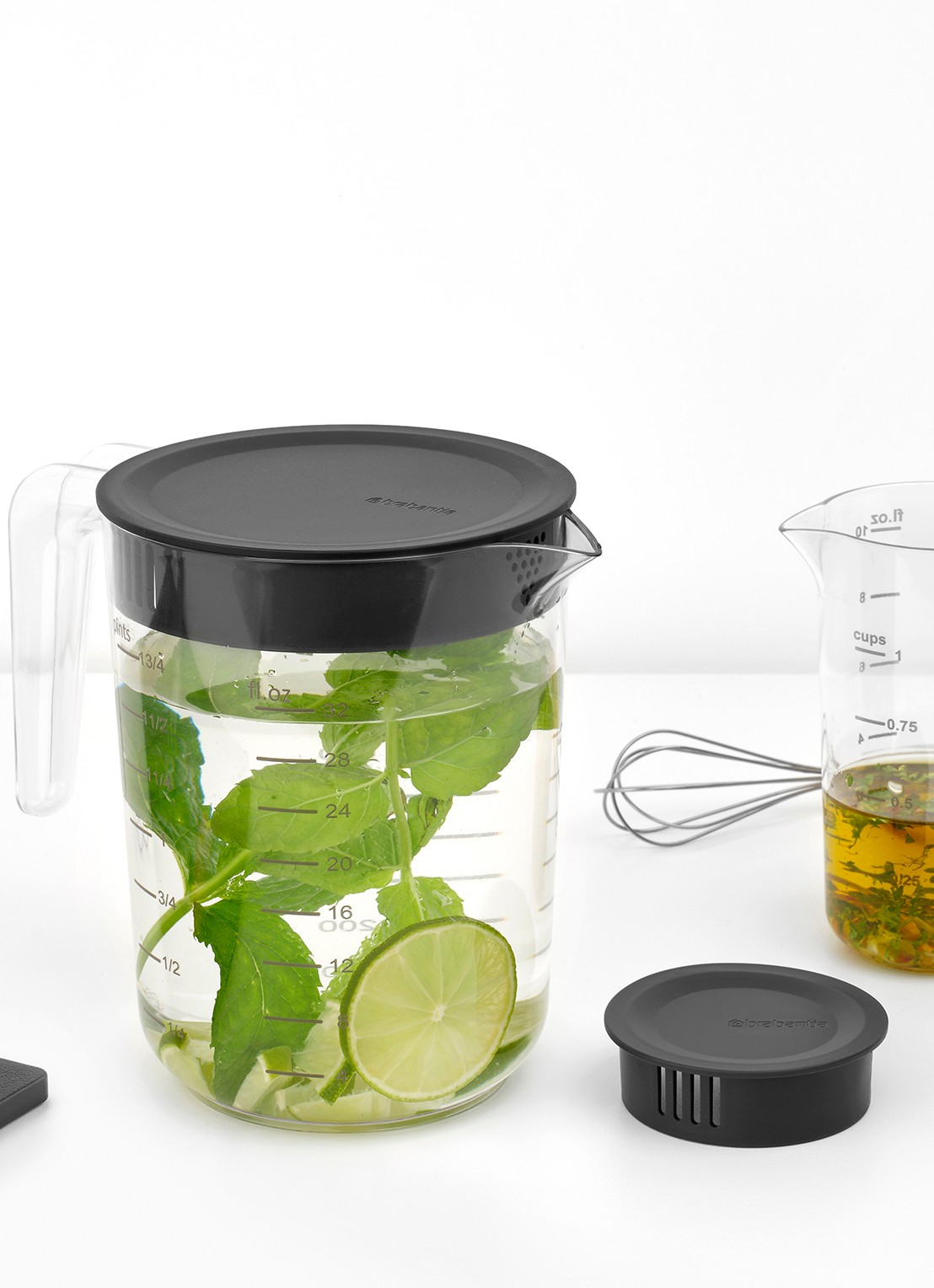 Brabantia  Tasty+ maatbeker set van 2 - detail 6 grijs