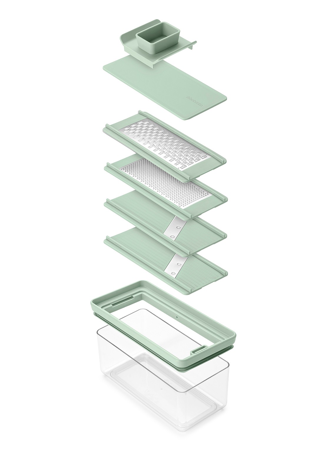 Brabantia  Tasty+ mandoline 5-delig - detail 2 groen