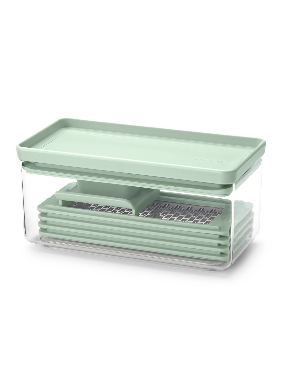 Brabantia  Tasty+ mandoline 5-delig - voorkant 6 groen