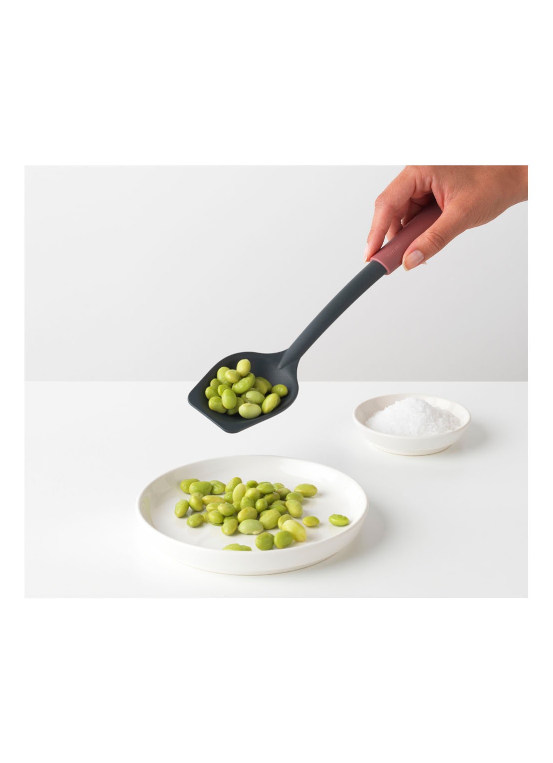 Brabantia TASTY+ opscheplepel en spatel 31 cm - detail 3 oudroze