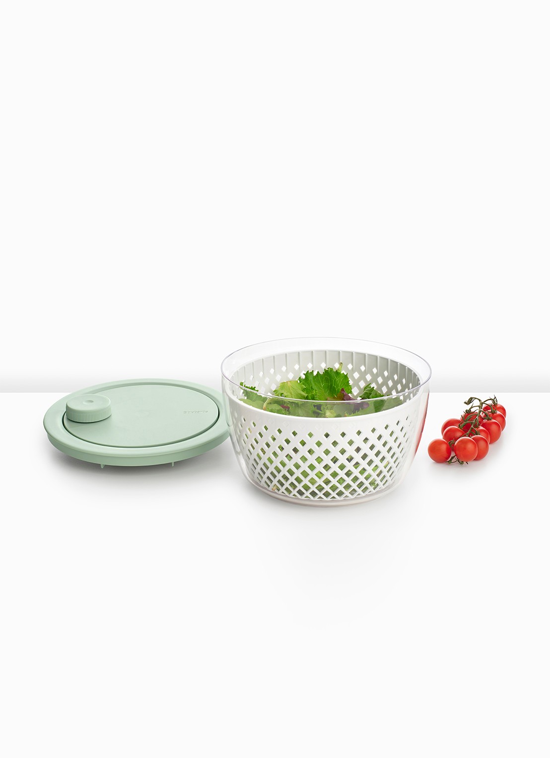 Brabantia  Tasty+ sla centrifuge 25 cm - detail 4 groen