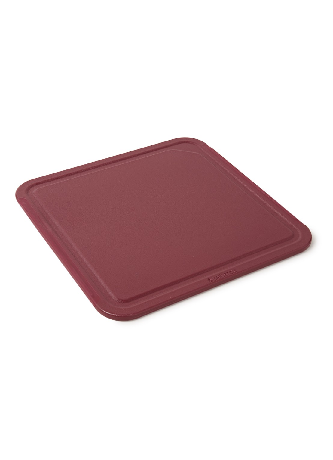 Brabantia TASTY+ snijplank 25 x 25 cm - voorkant 2 aubergine