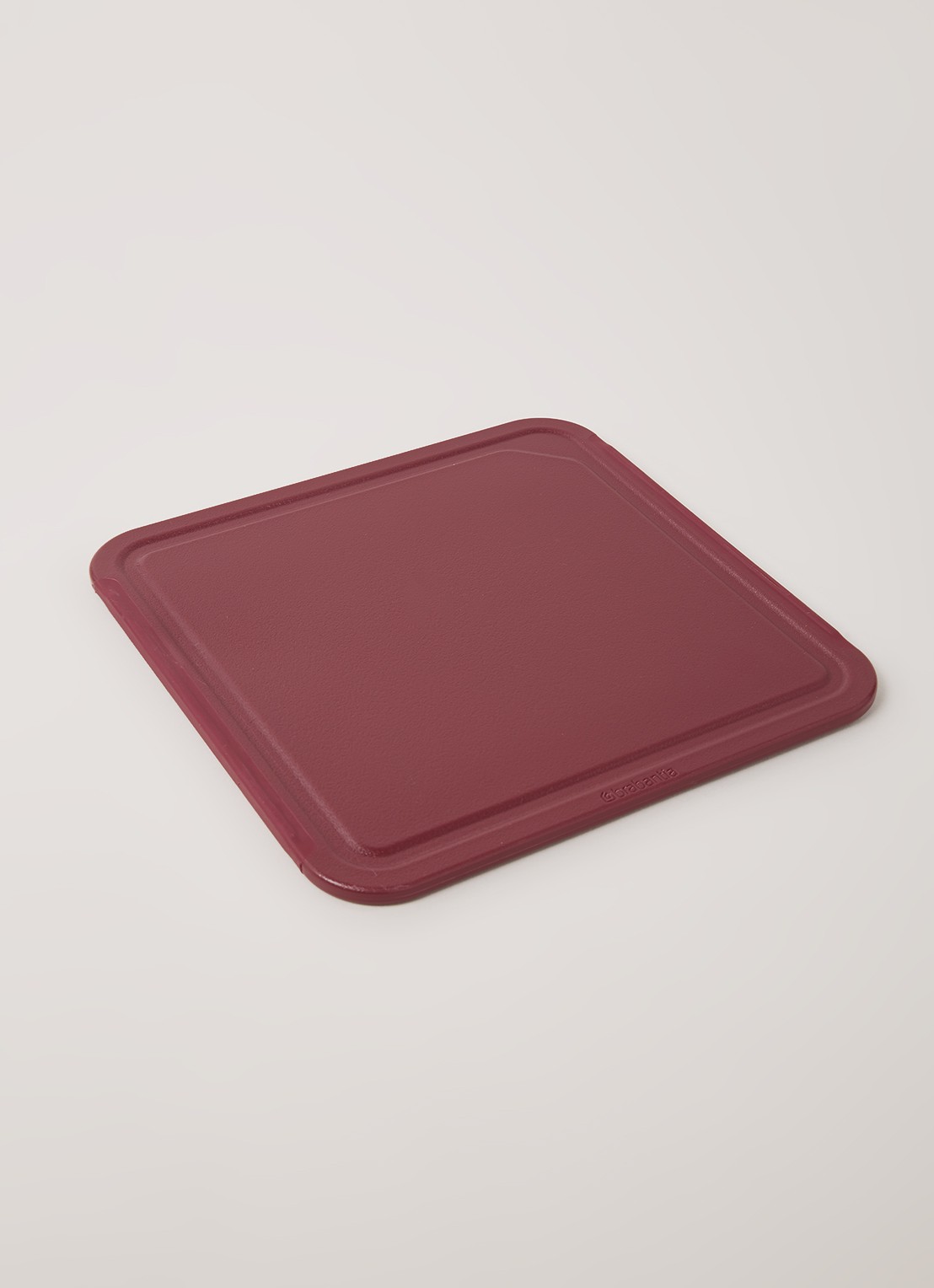 Brabantia TASTY+ snijplank 25 x 25 cm - voorkant 3 aubergine