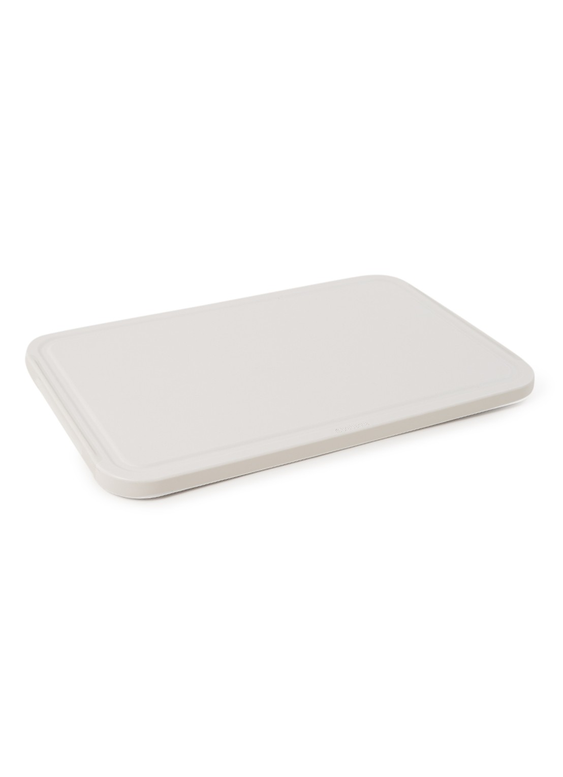Brabantia TASTY+ snijplank en dienblad 43 x 27 cm - voorkant 2 lichtgrijs