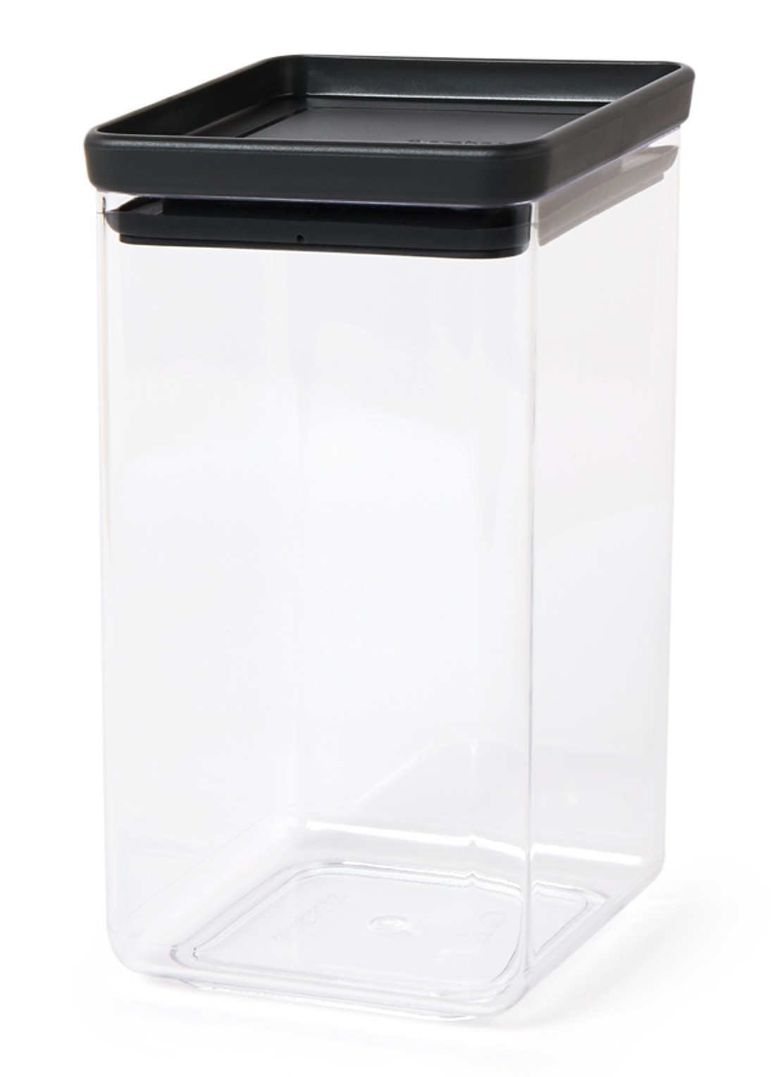 Brabantia Tasty voorraadbus 1,6 L - voorkant 2 antraciet