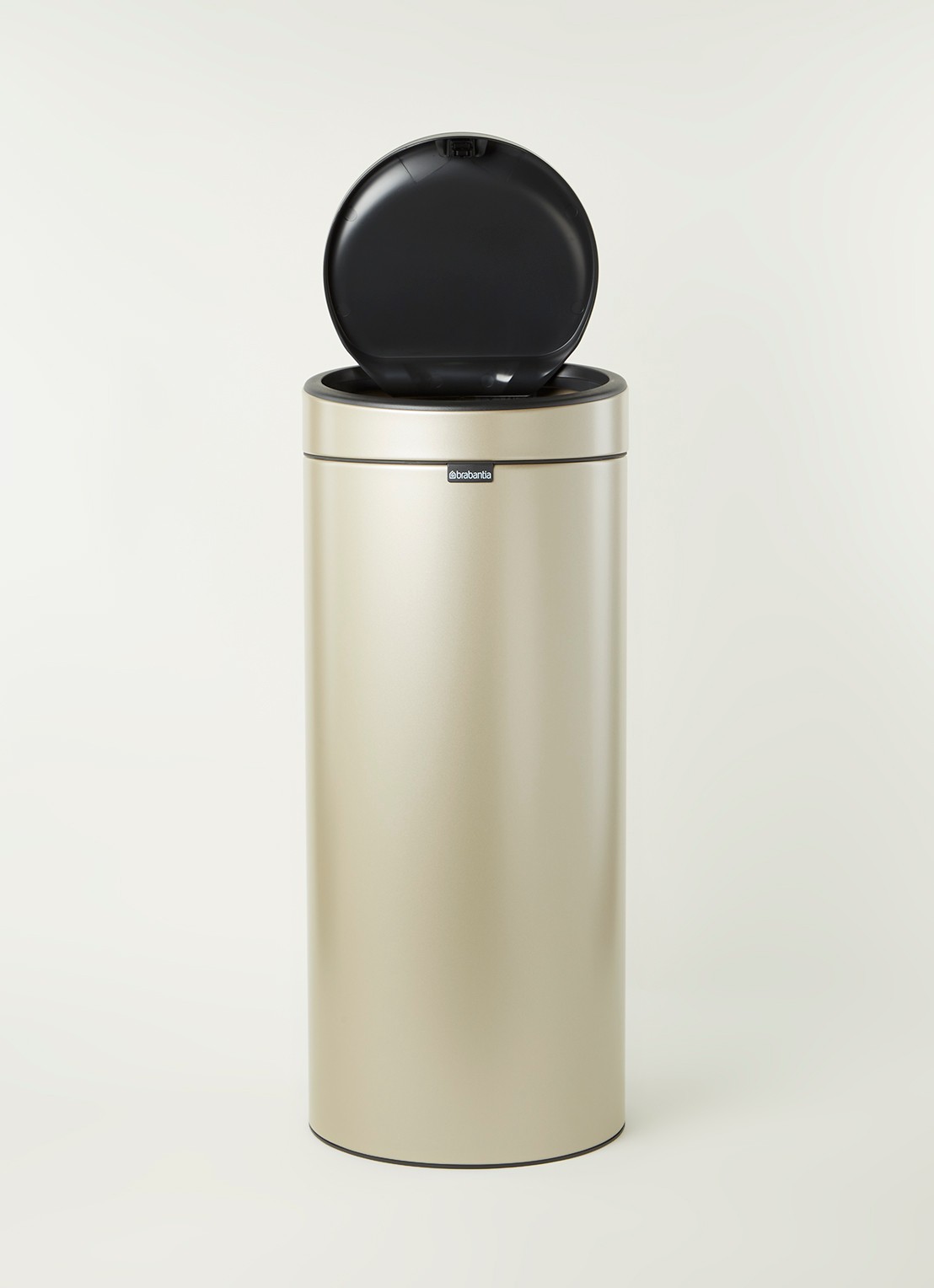 Brabantia Touch New prullenbak 30 liter - voorkant 2 goud