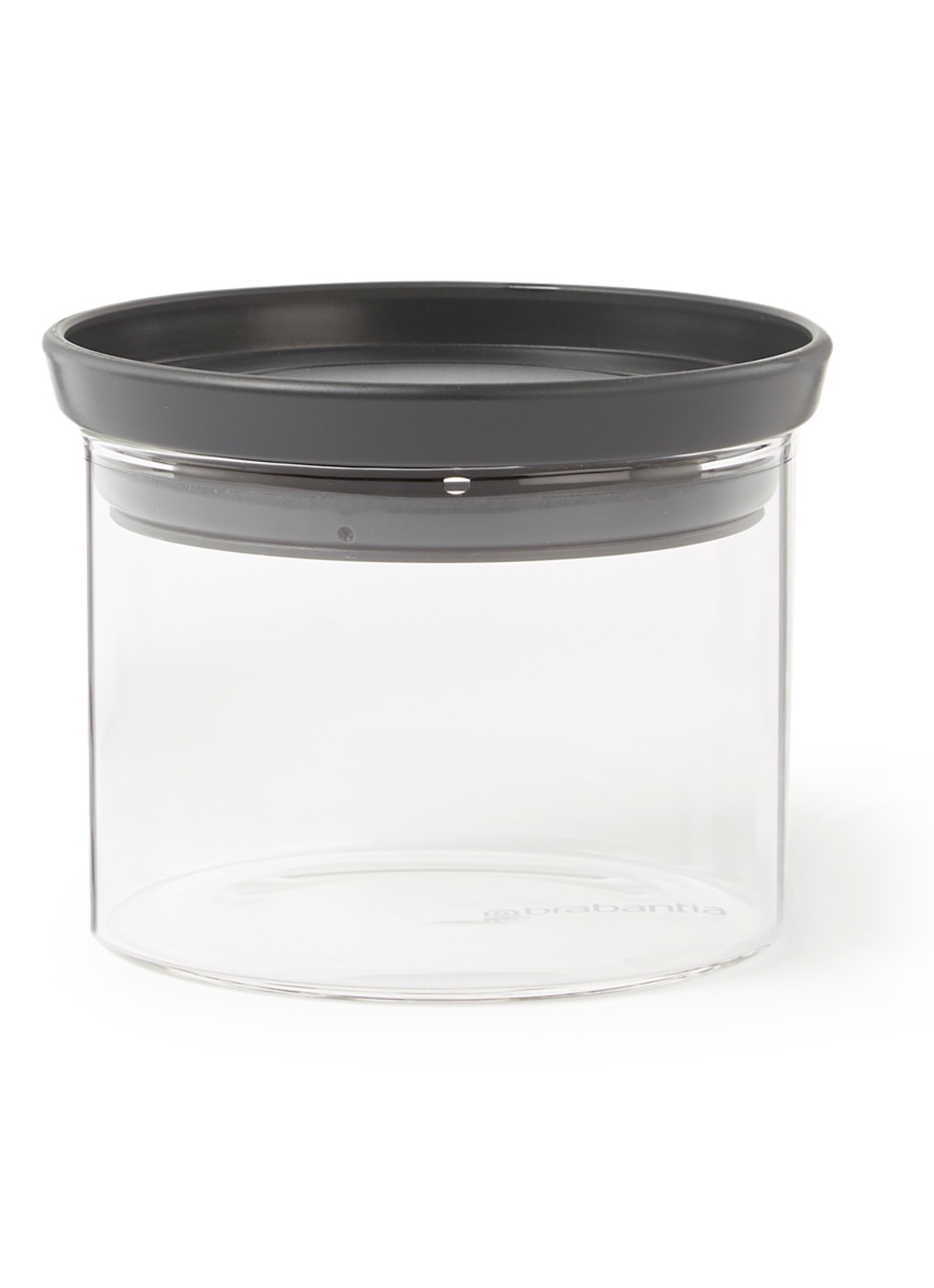 Brabantia Voorraadpot - voorkant 2 antraciet