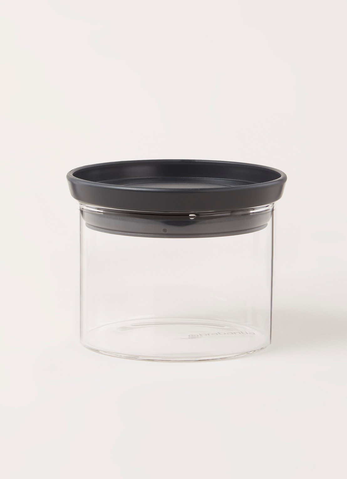 Brabantia Voorraadpot - voorkant 3 antraciet