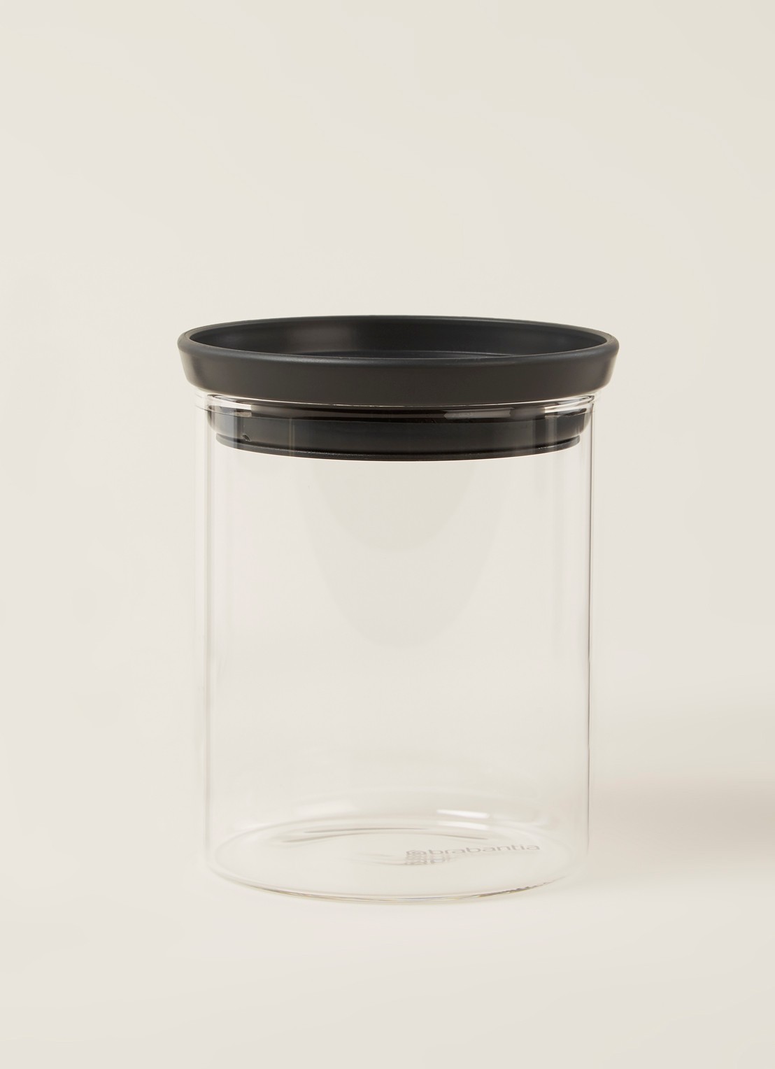 Brabantia Voorraadpot - voorkant 2 antraciet