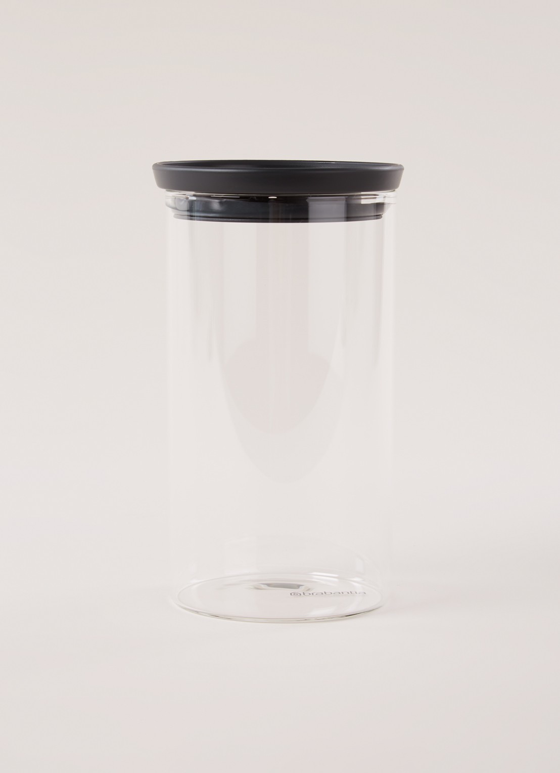 Brabantia Voorraadpot - voorkant 3 antraciet