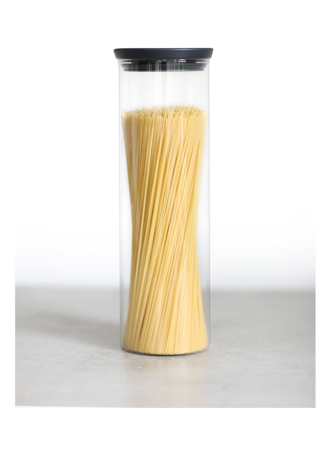 Brabantia Voorraadpot - detail 3 antraciet