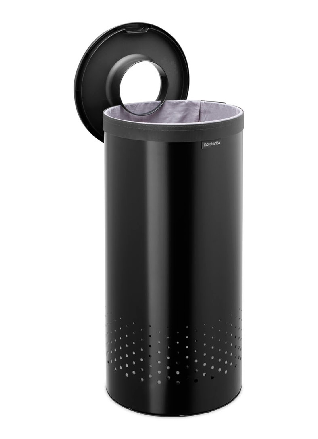 Brabantia Wasmand 63,5 x 30 cm - detail zwart