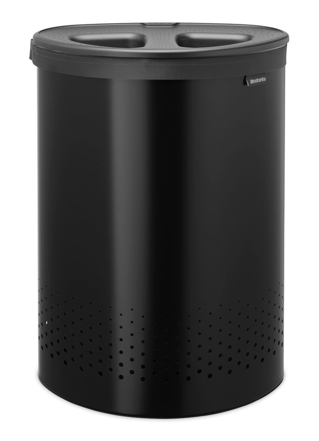 Brabantia Wasmand 63 cm - voorkant 2 zwart