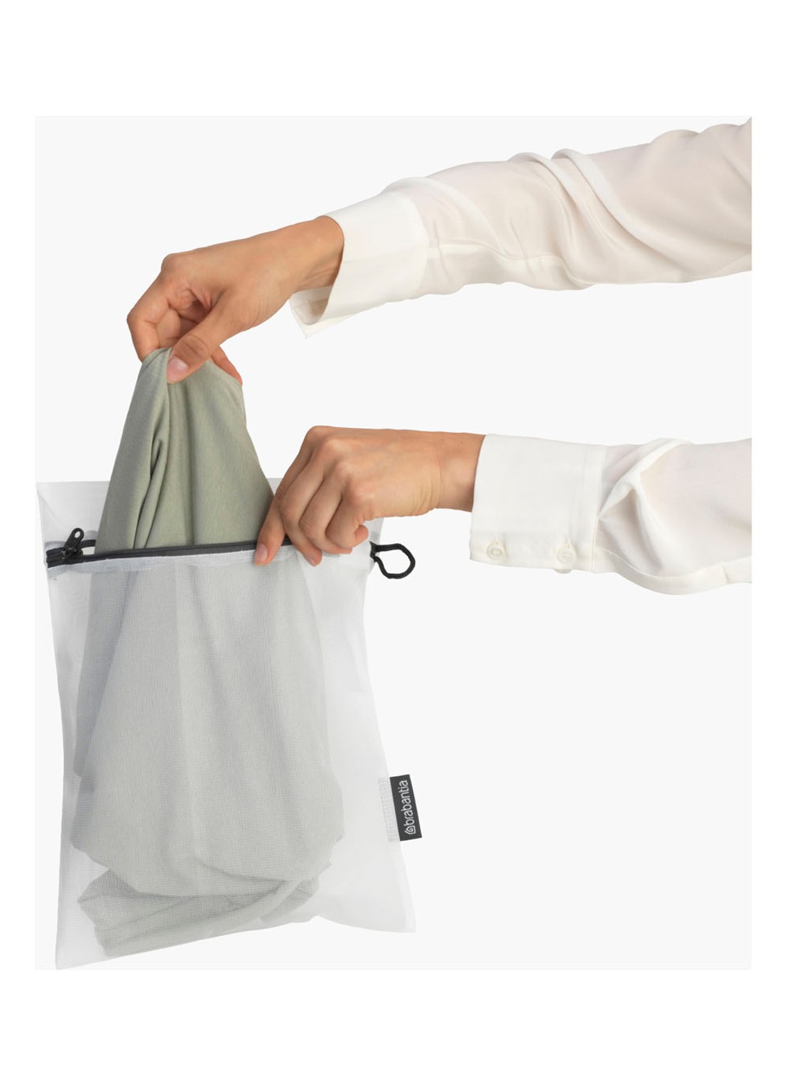 Brabantia Waszakje set van 3 - voorkant 2 wit