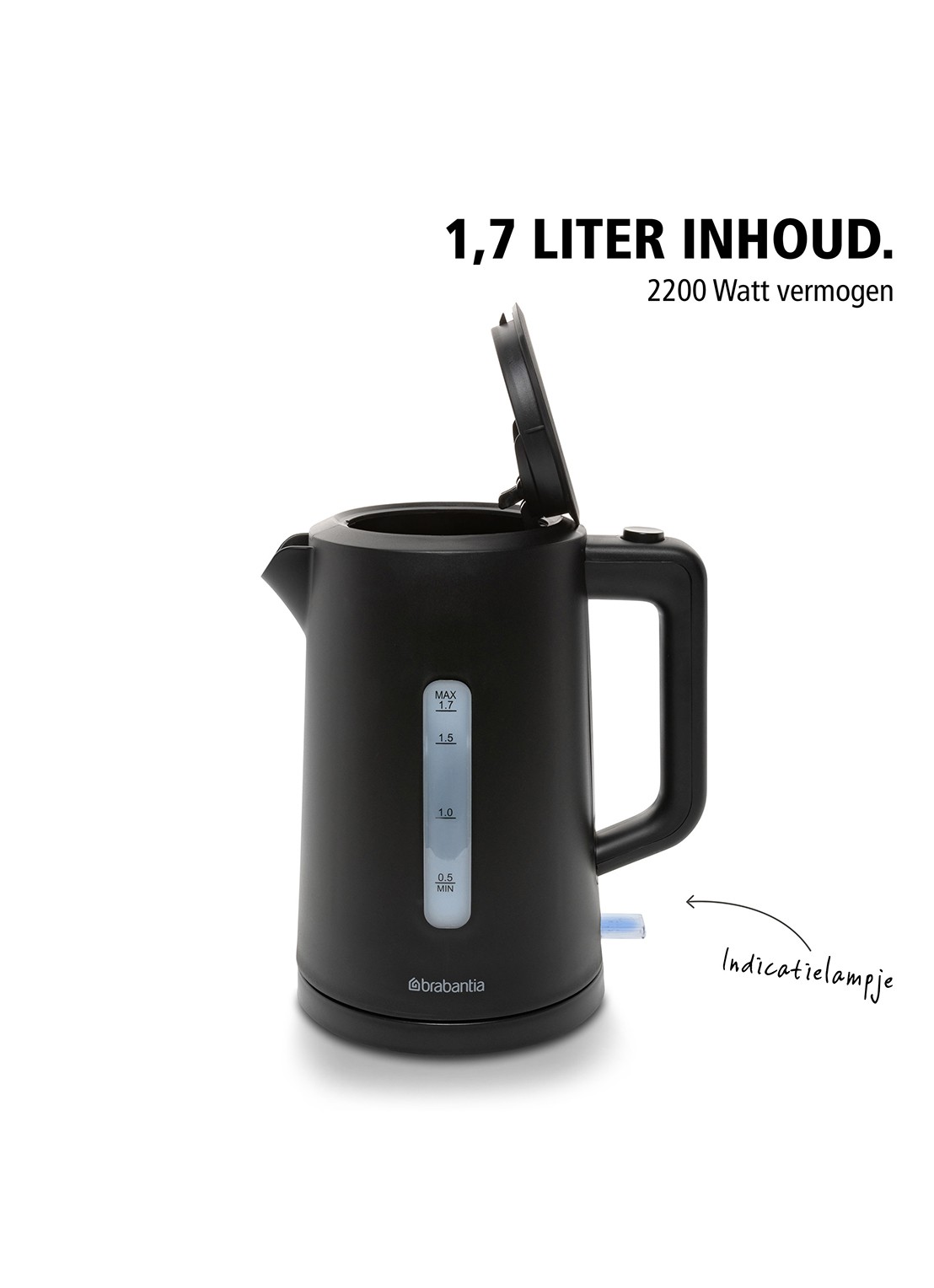 Brabantia Waterkoker BBEK1017 - detail 6 zwart