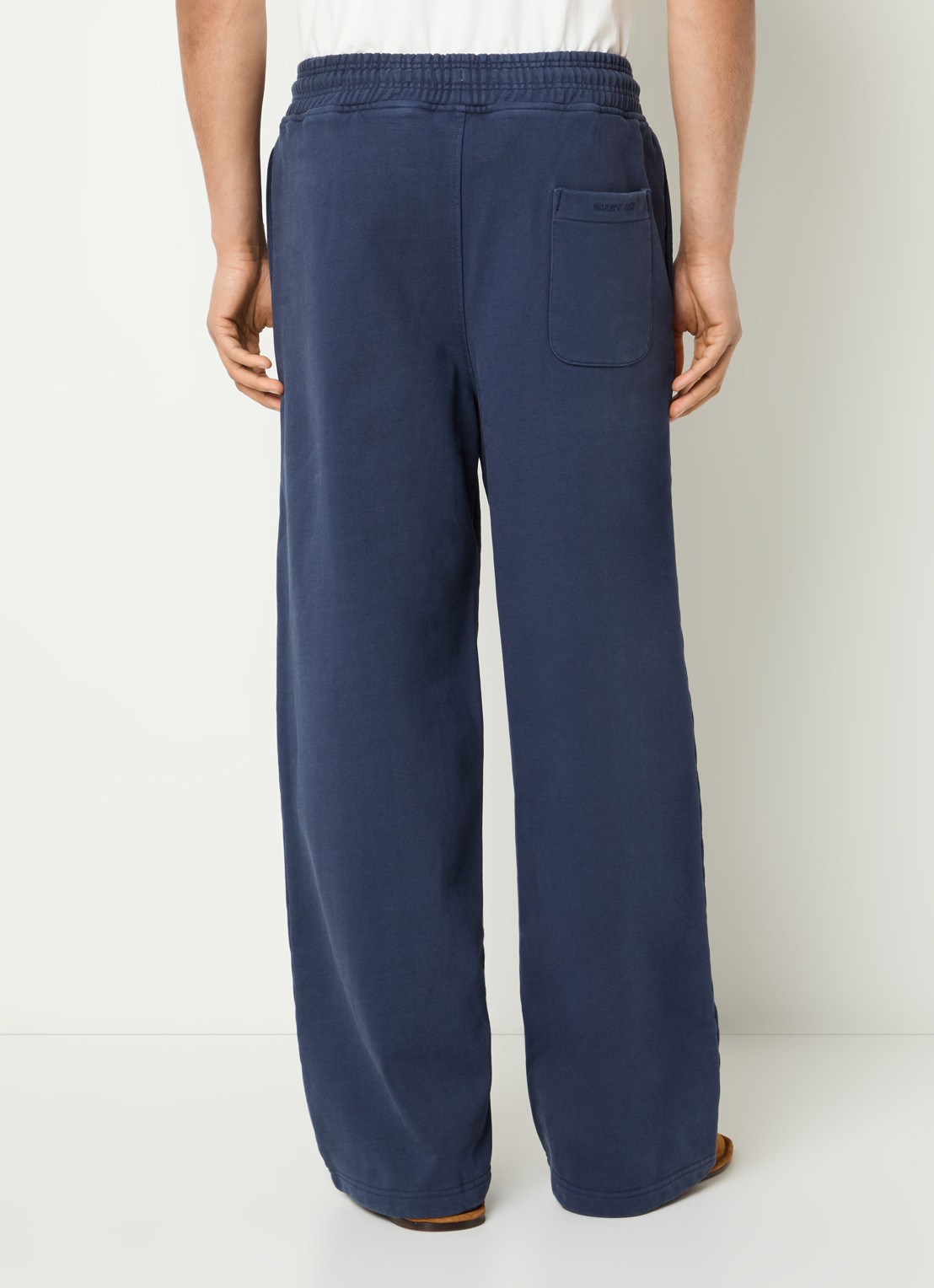 Bram's Fruit Loose fit joggingbroek met trekkoord - achterkant indigo