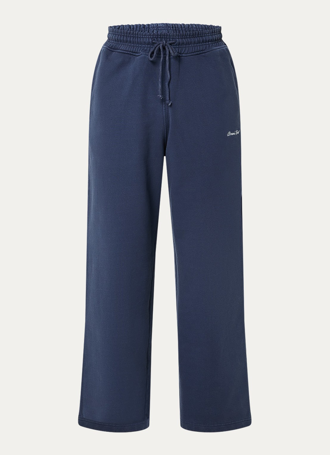 Bram's Fruit Loose fit joggingbroek met trekkoord - voorkant 2 indigo