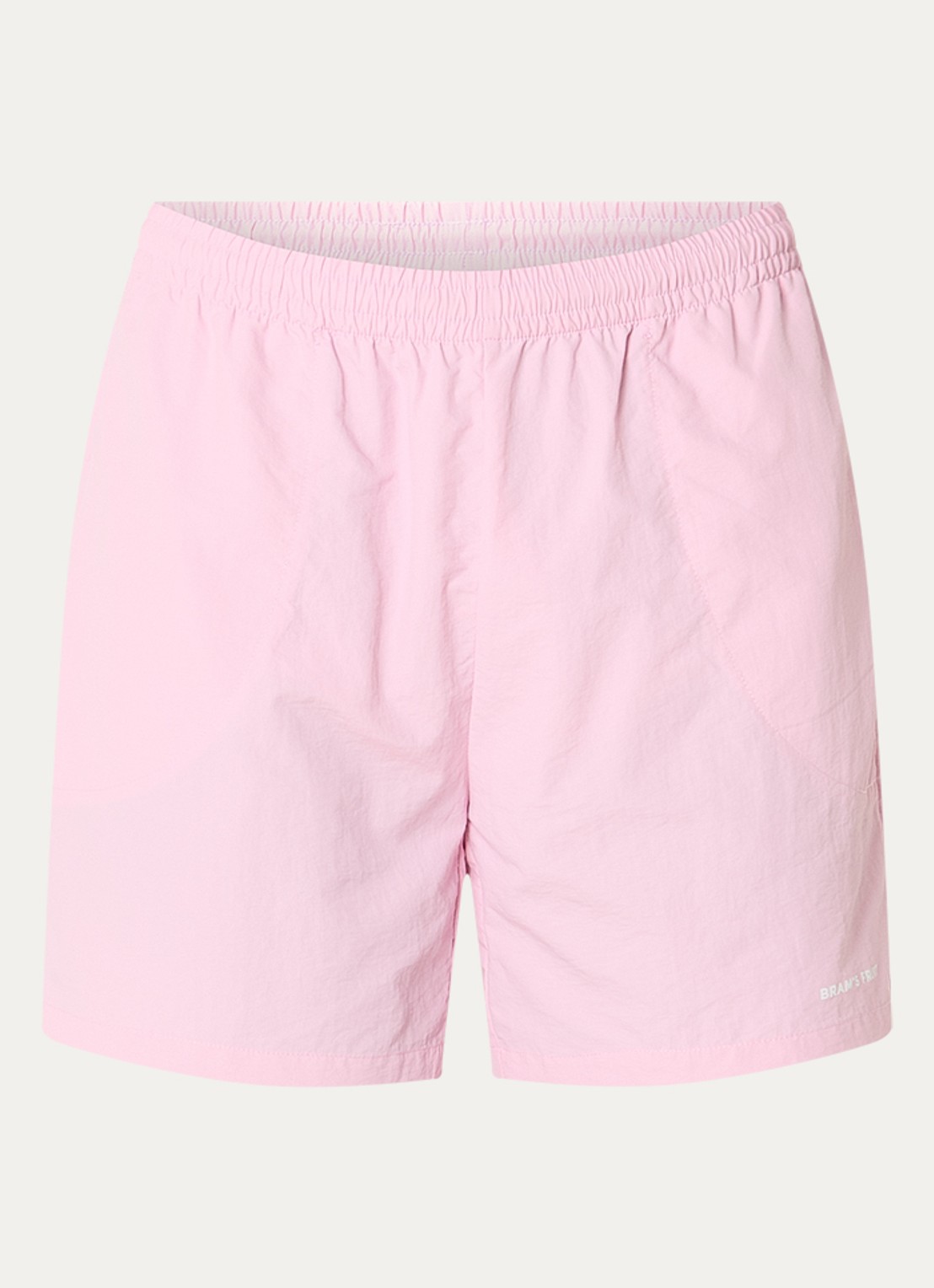 Bram's Fruit Zwemshorts met logo - voorkant 2 roze
