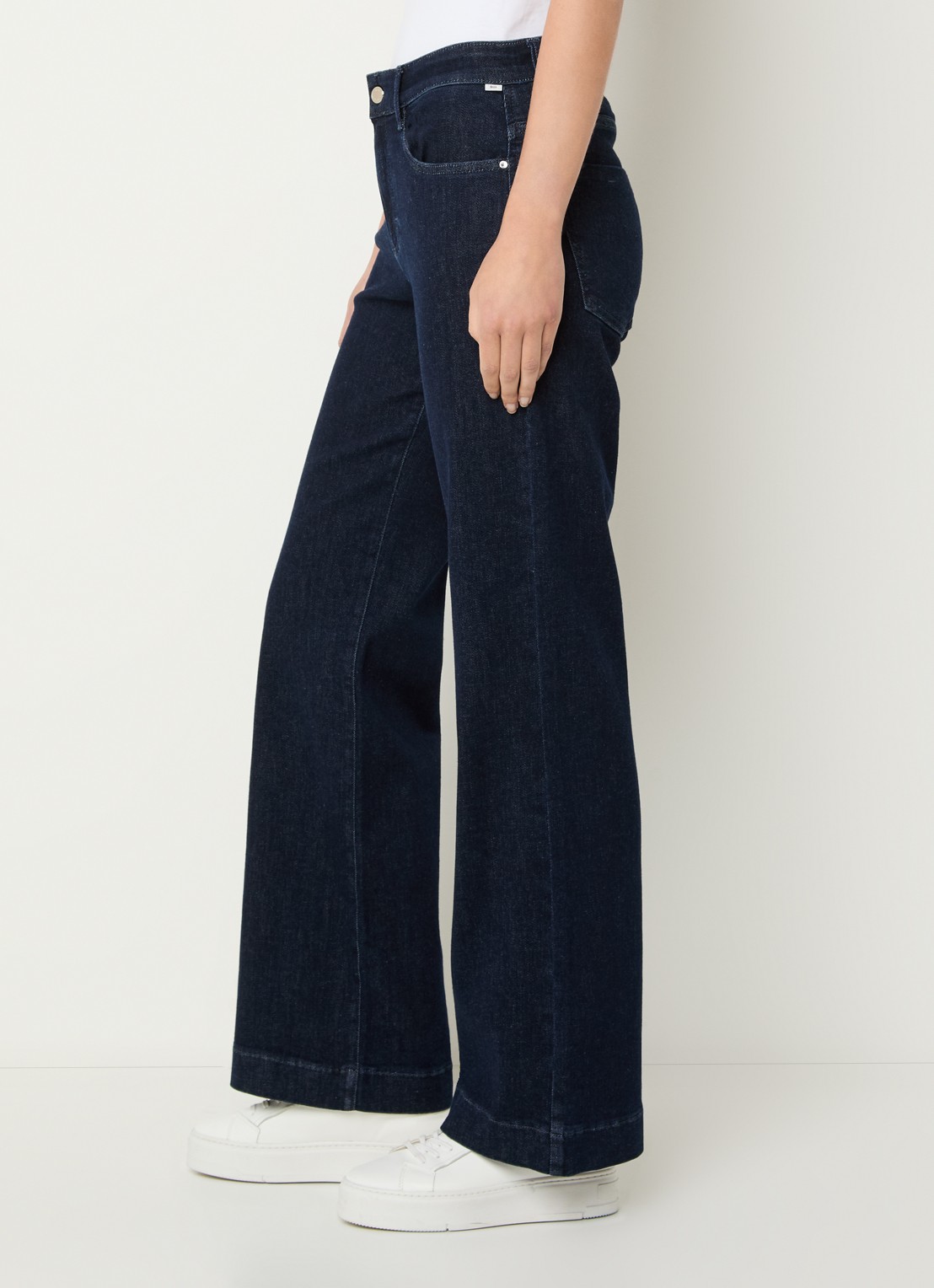 BRAX Maine high waist flared jeans met steekzakken - detail 5 indigo