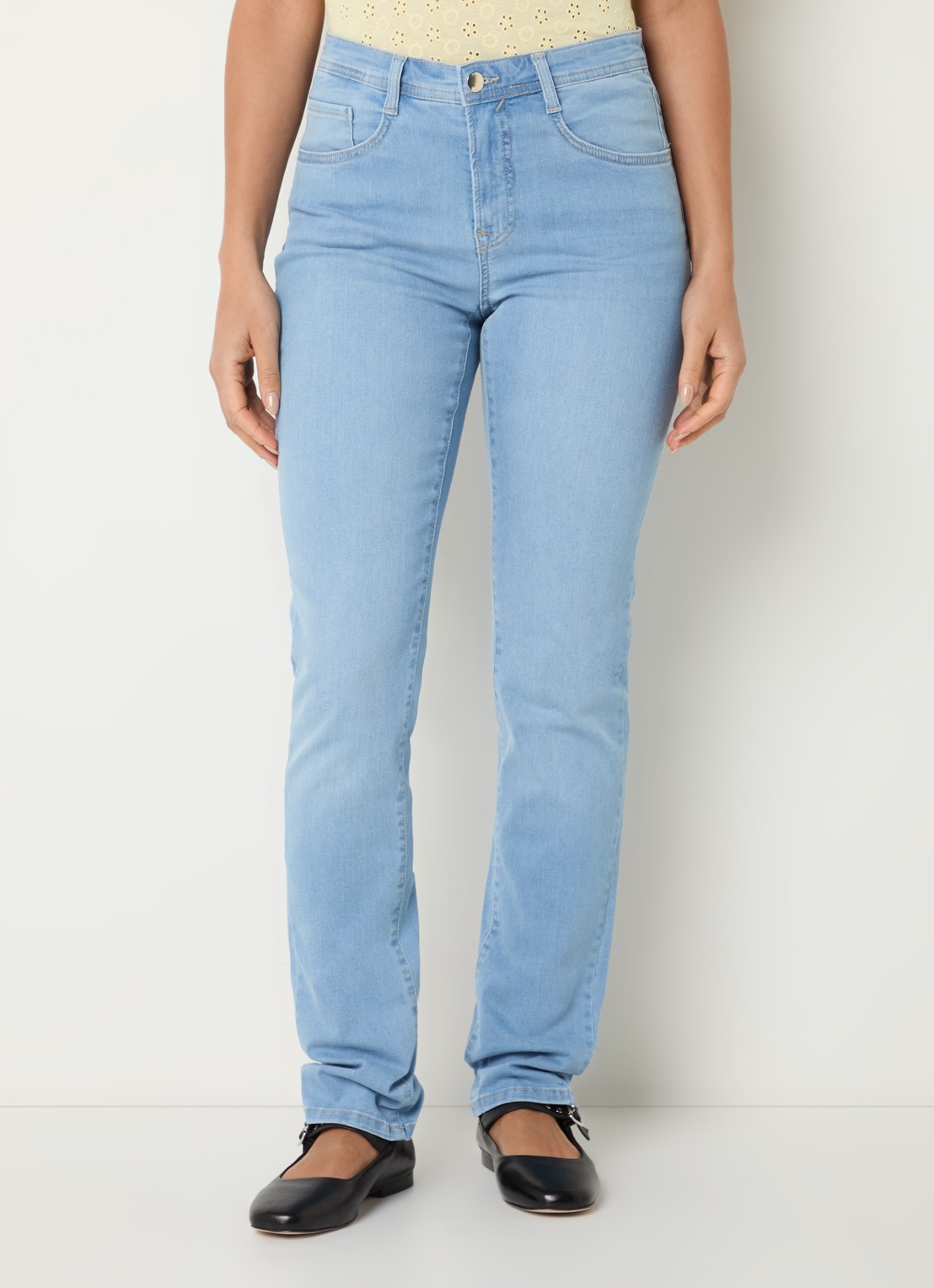 BRAX Mary high waist skinny fit jeans met steekzakken - detail 2 indigo
