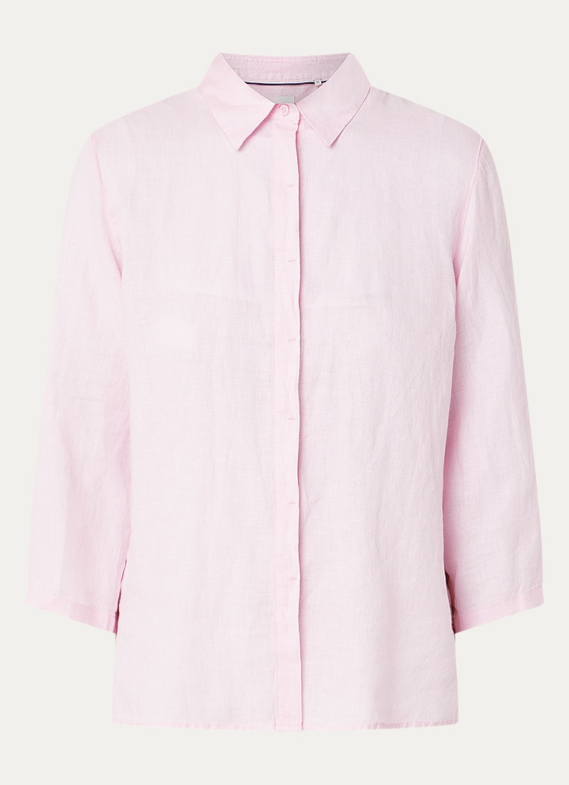 BRAX Vicki blouse van linnen - voorkant 2 roze