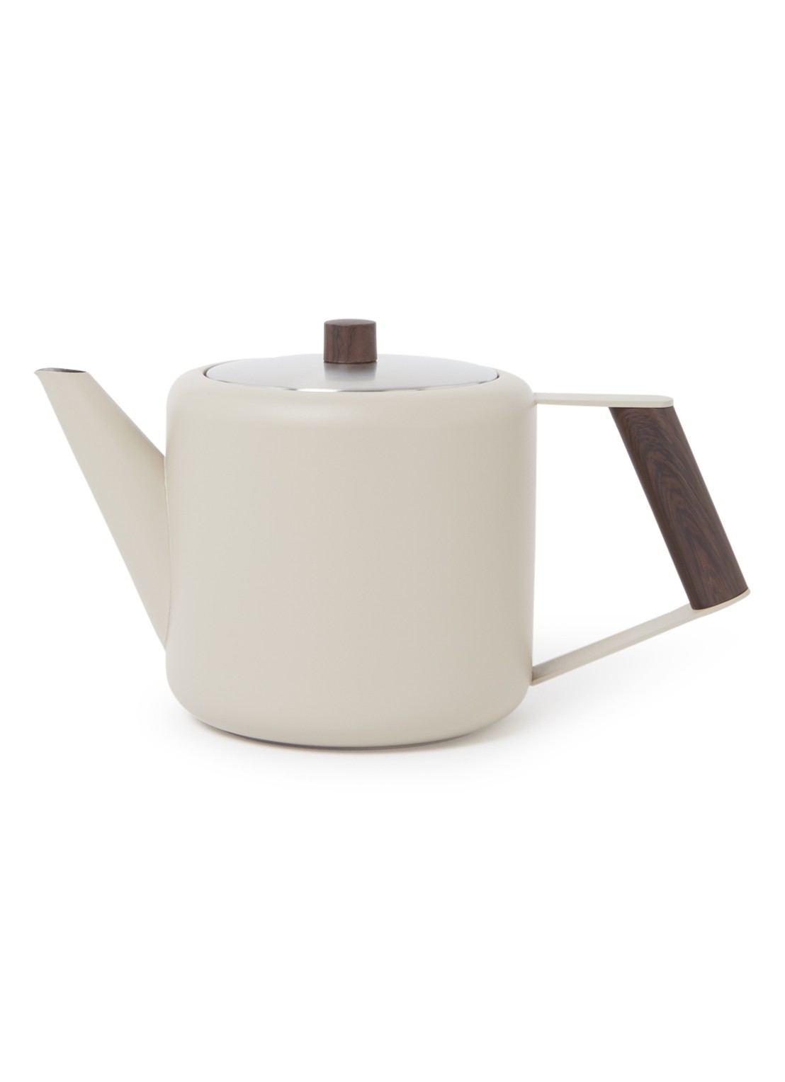 Bredemeijer Boston theepot 1,1 liter - voorkant beige
