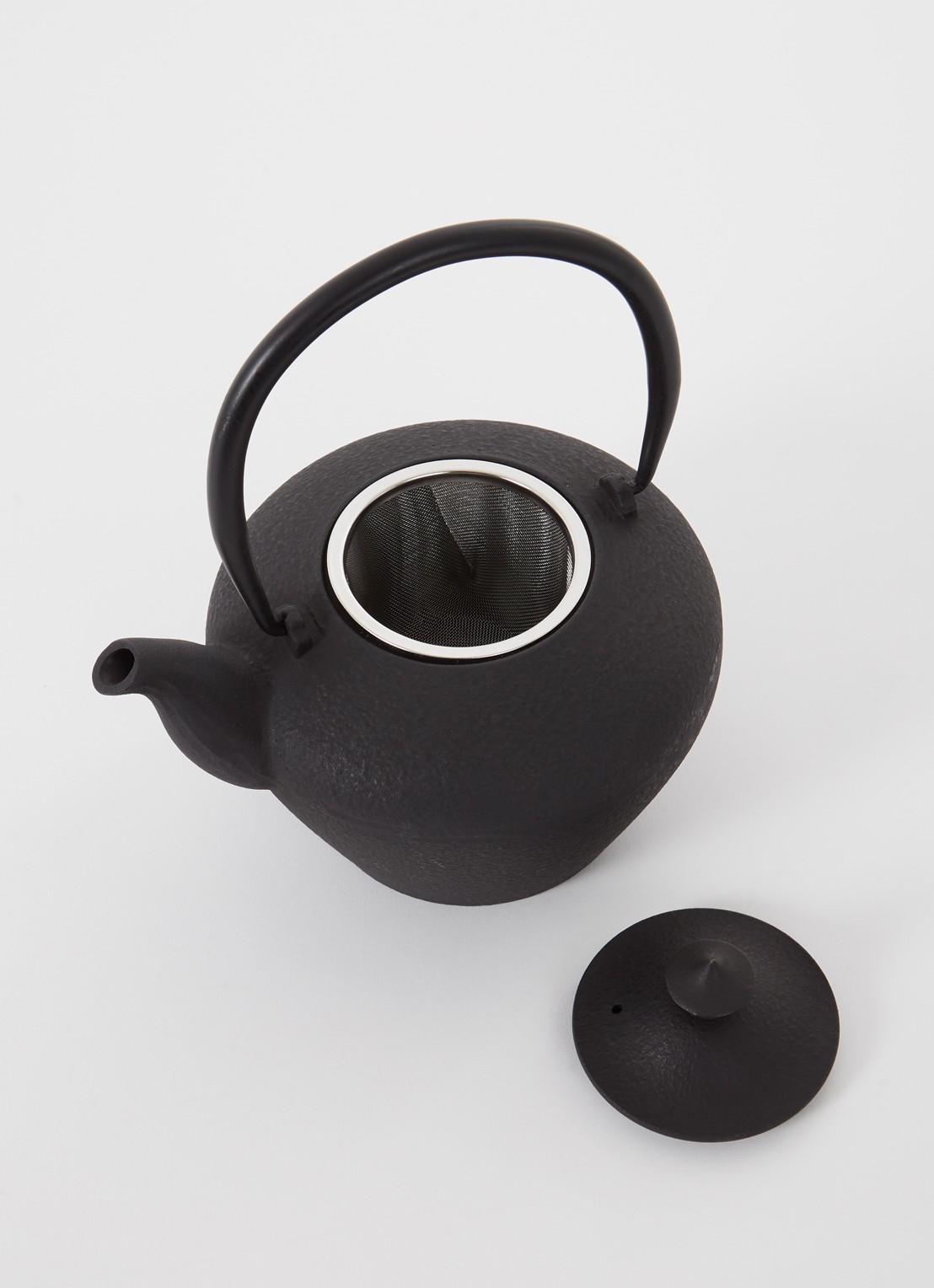 Bredemeijer Chengdu theepot 1 liter - voorkant 2 zwart