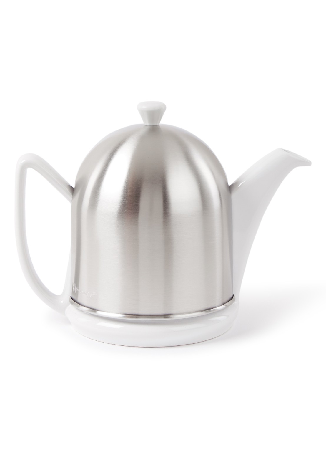 Bredemeijer Cosy Manto theepot 1 liter - voorkant 2 zilver