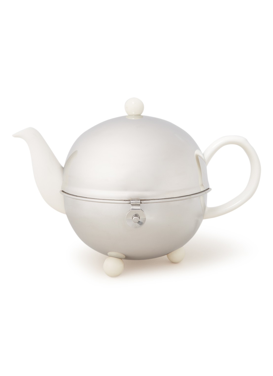 Bredemeijer Cosy theepot 1,3 liter - voorkant 3 wit