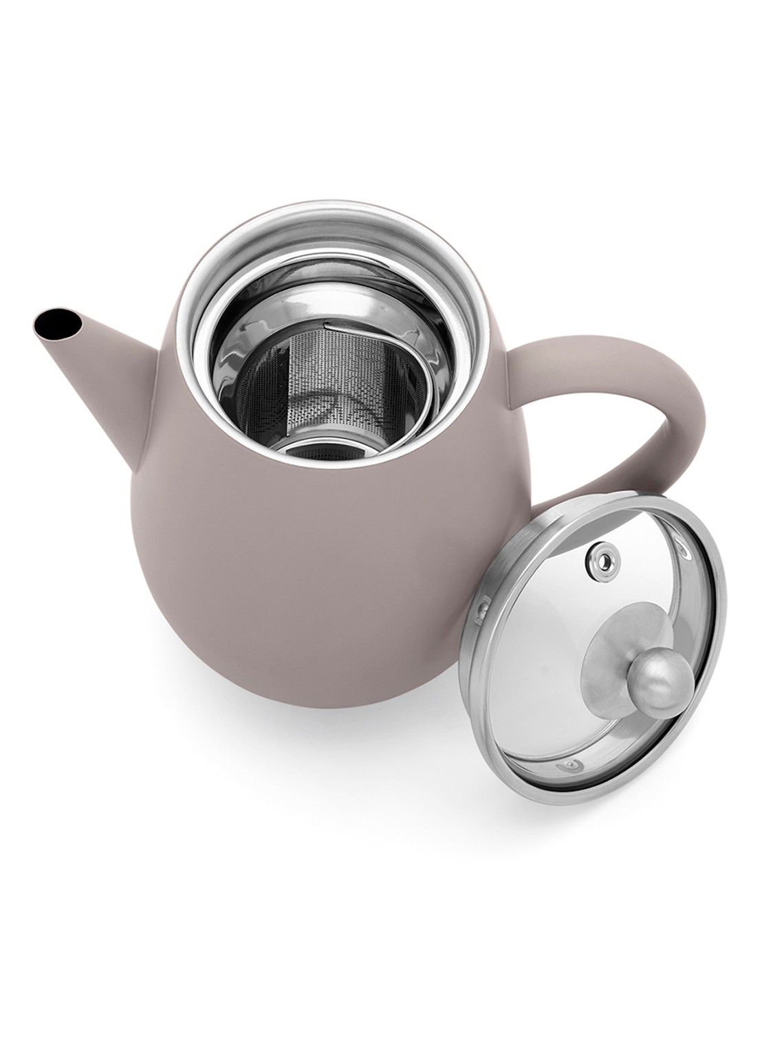 Bredemeijer Duet Eva theepot 0,5 liter - detail 3 taupe