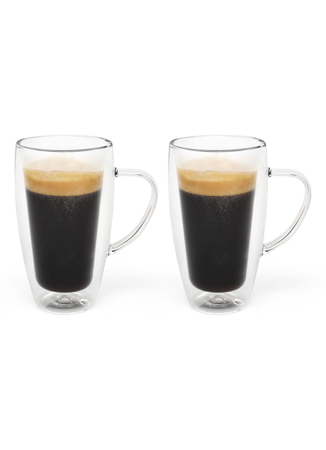 Bredemeijer Duo dubbelwandig koffie- en theeglas 32 cl set van 2 - detail 6 transparant