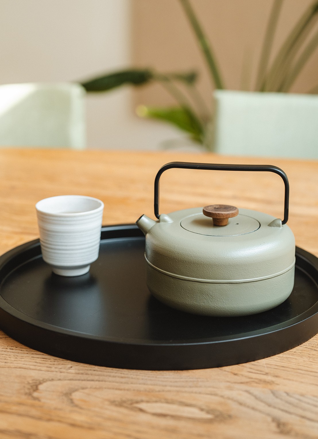Bredemeijer Henan theepot 0,75 liter - detail 6 khaki