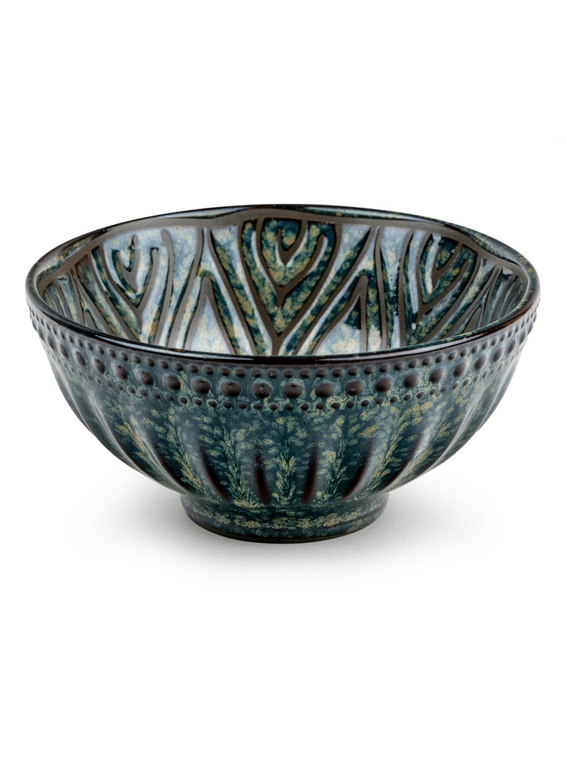 Bredemeijer Jara schaal 12 cm set van 5 - detail 2 donkerblauw
