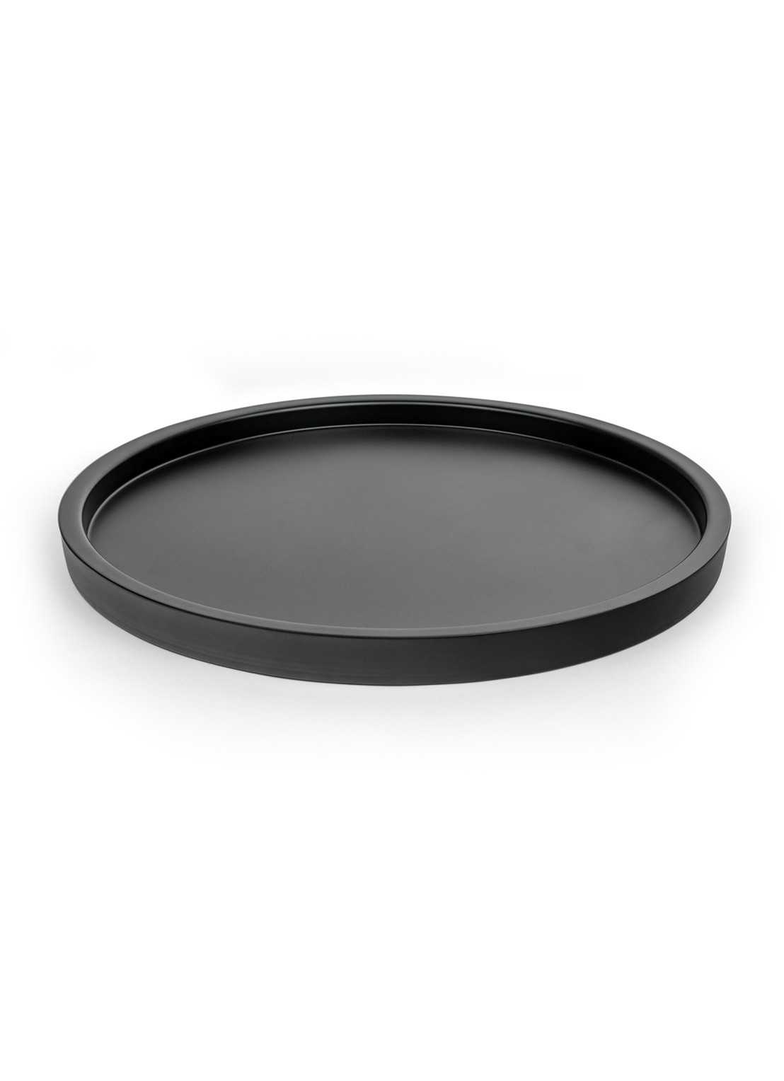 Bredemeijer Lara dienblad Ø38 cm - voorkant zwart