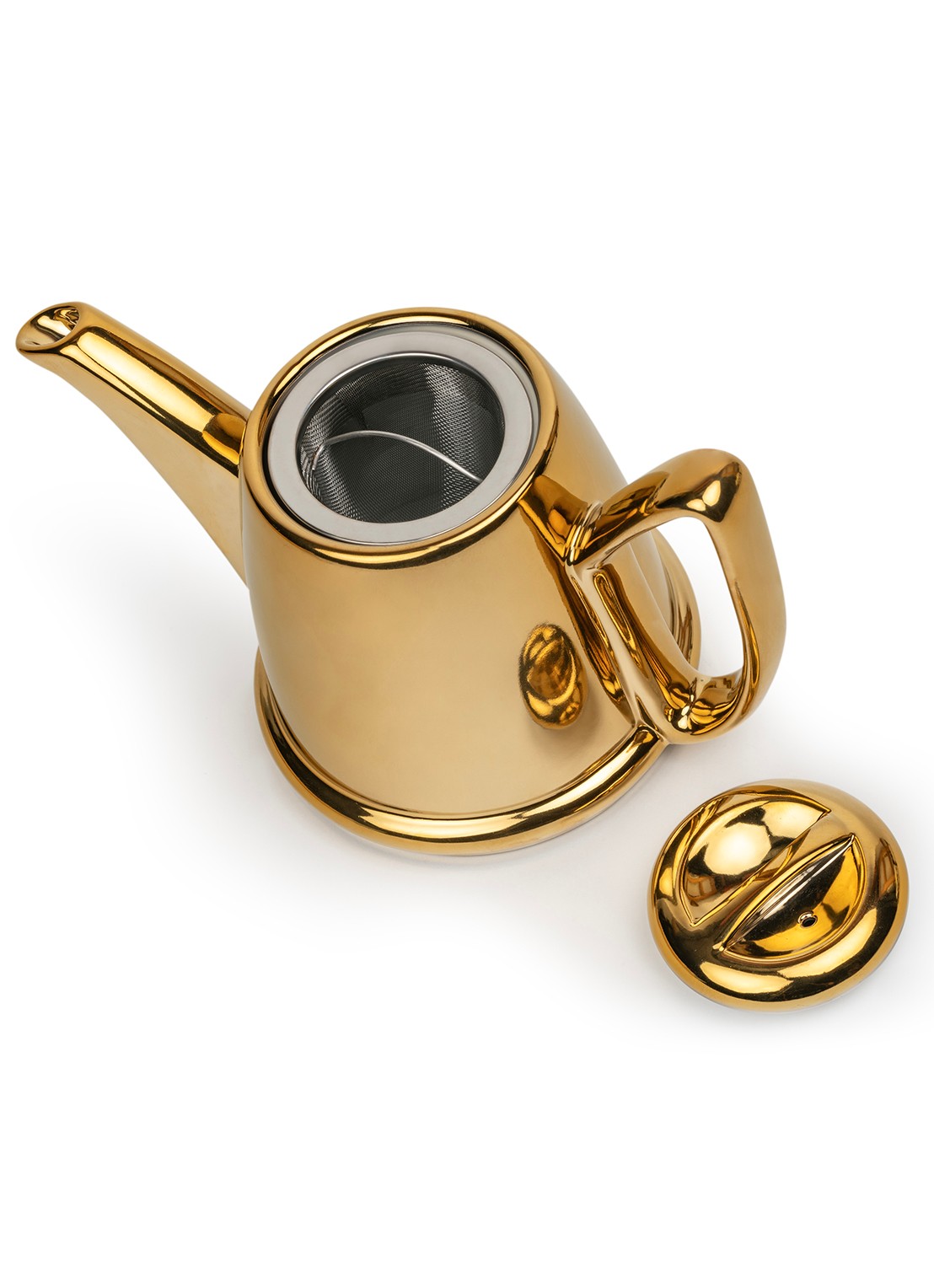 Bredemeijer Manto theepot met theemuts 1,1 liter - detail 4 goud