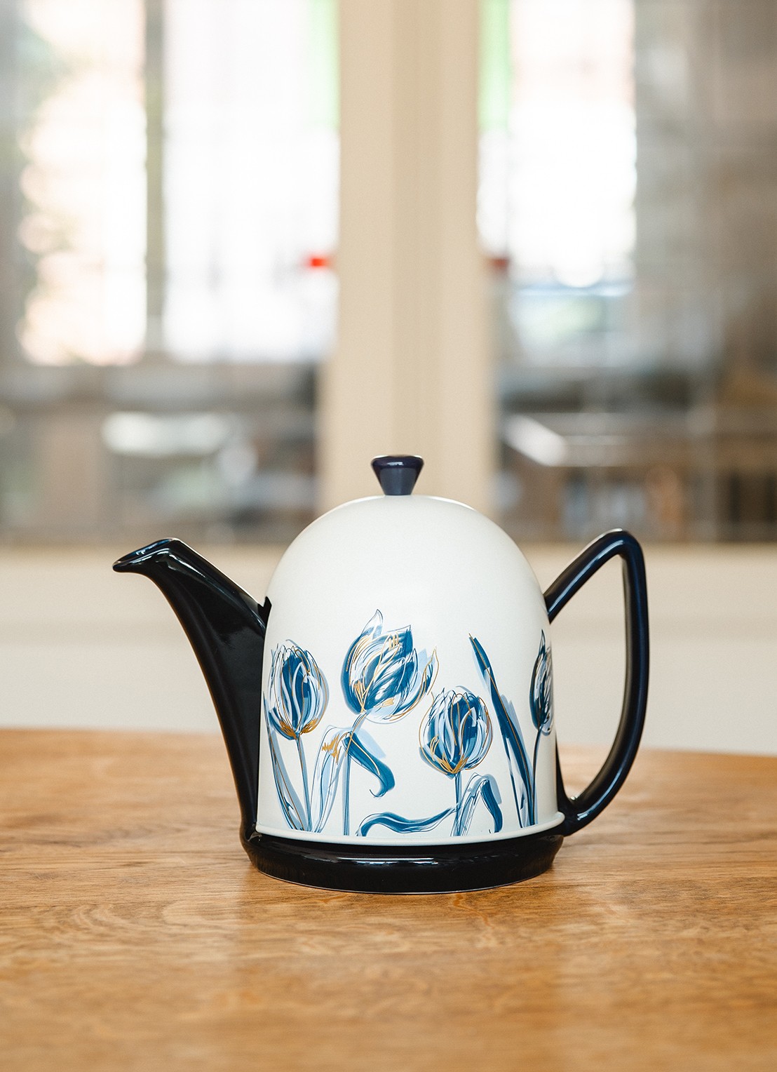 Bredemeijer Manto theepot met theemuts 1,1 liter - detail 5 zwart
