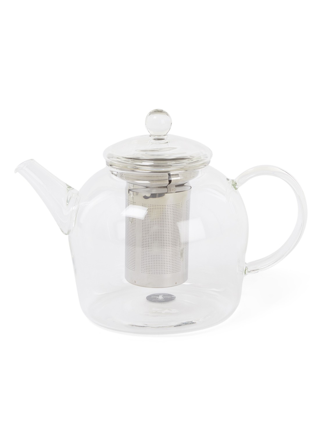Bredemeijer Minuet Santhee theepot 0,5 liter  - voorkant transparant