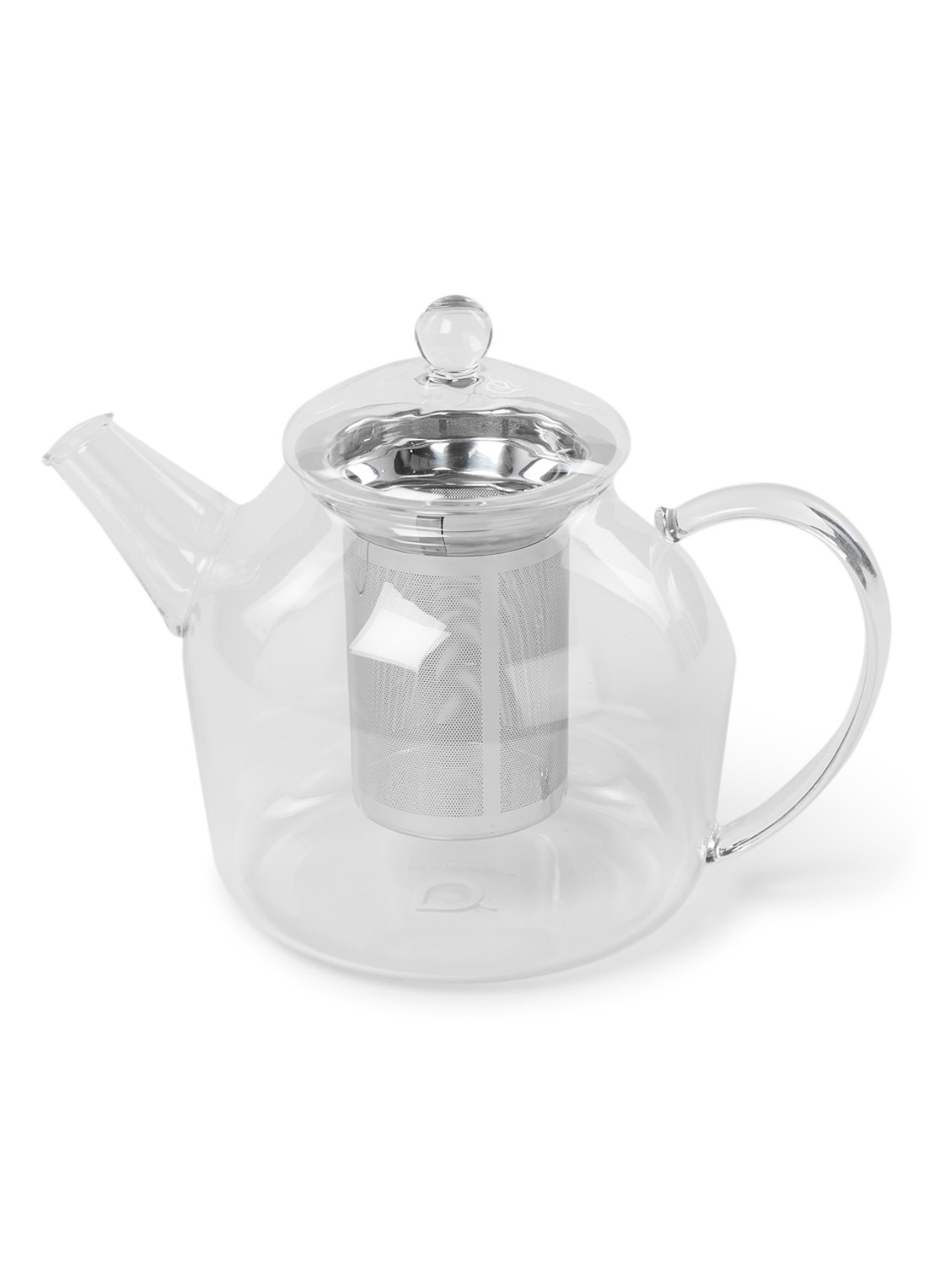 Bredemeijer Minuet Santhee theepot 1,2 liter - voorkant transparant