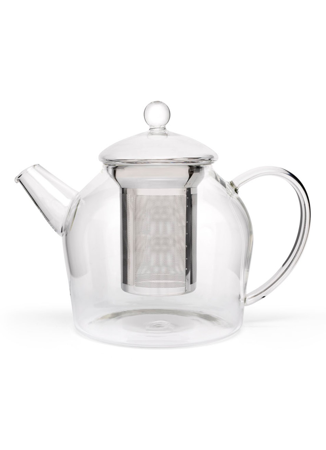 Bredemeijer Minuet Santhee theepot 1,2 liter - voorkant 2 transparant